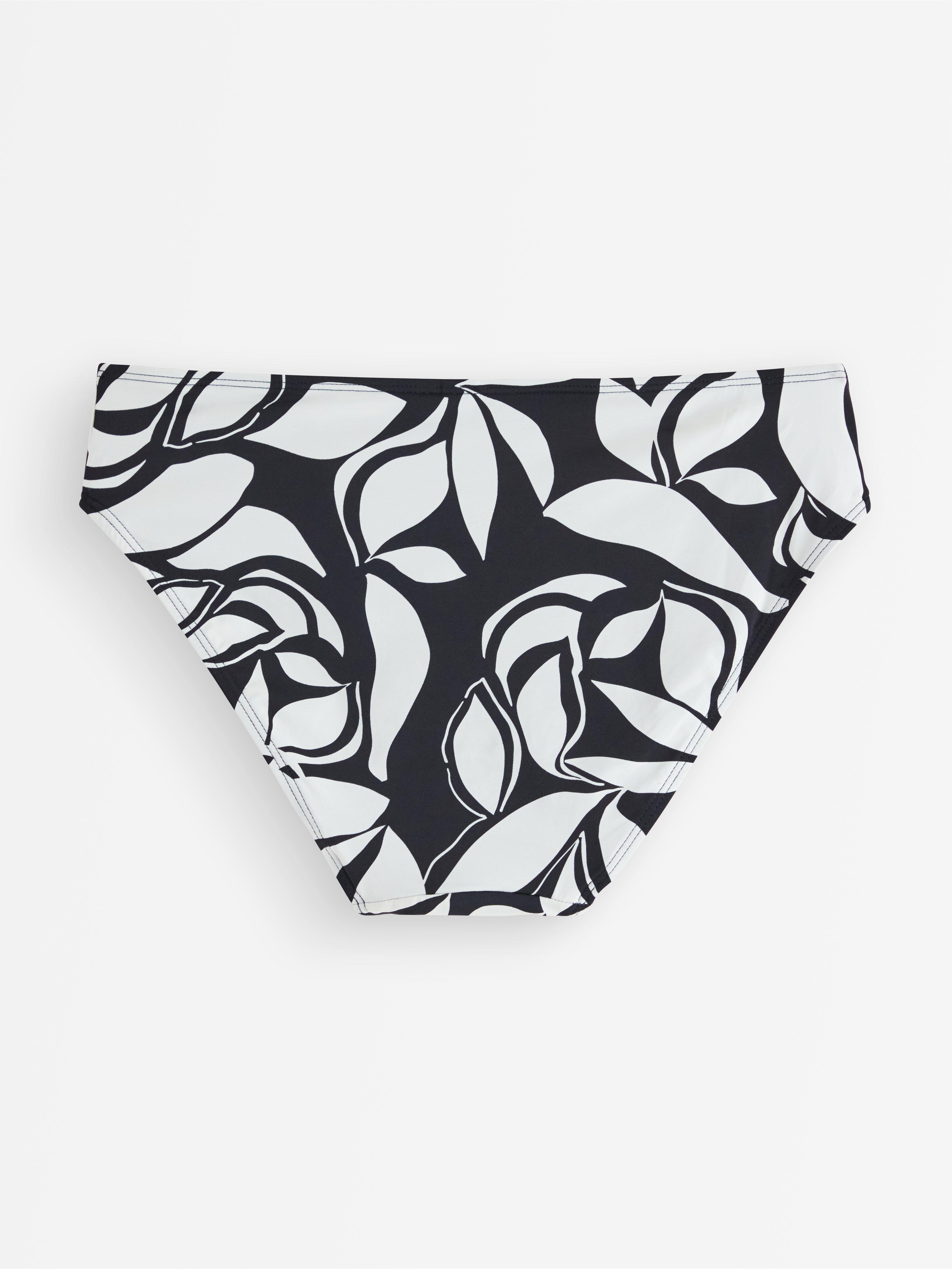 Bikini s klasickým pasem - Spodní prádlo - Bílá