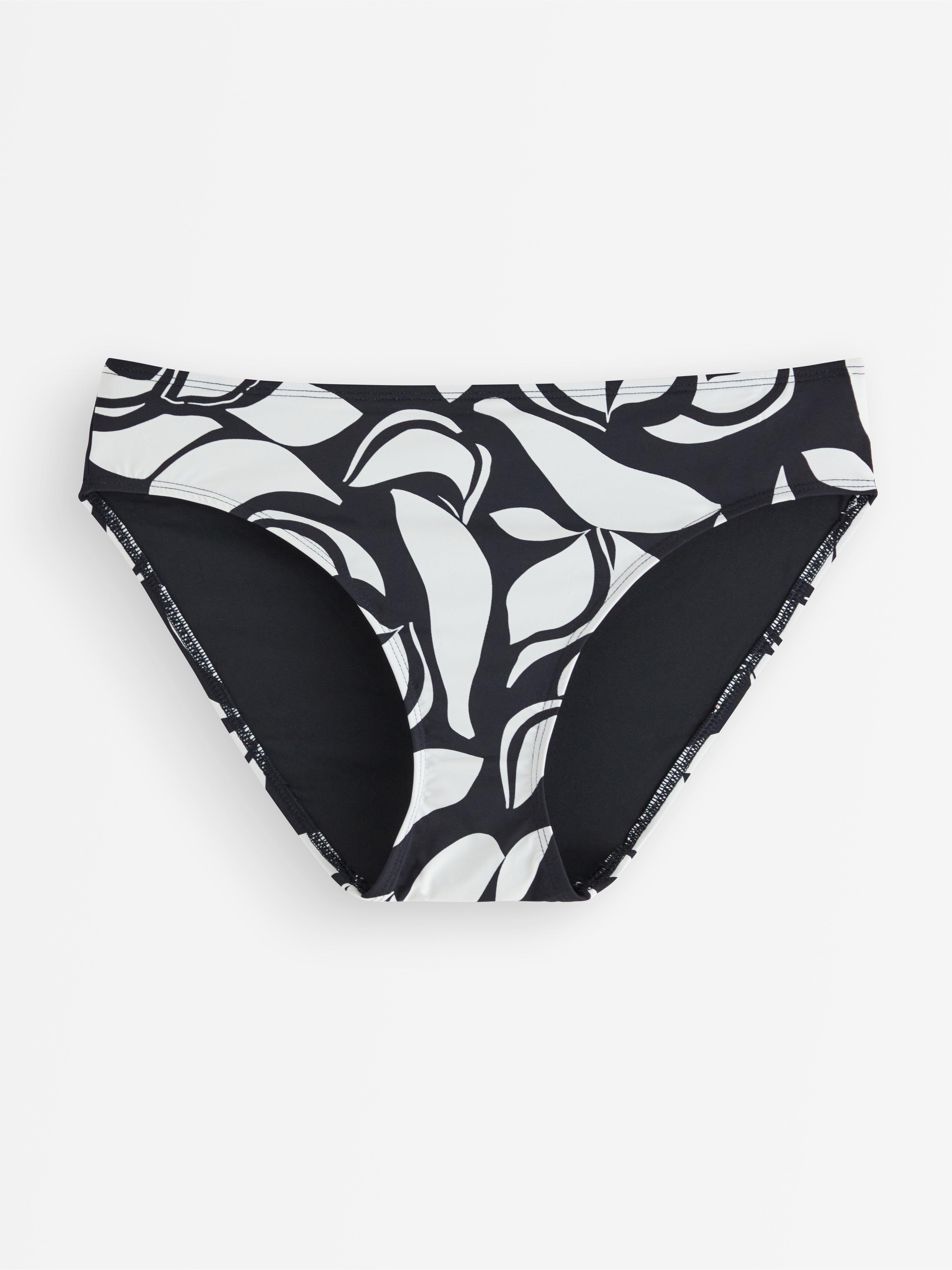 Bikini s klasickým pasem - Spodní prádlo - Bílá