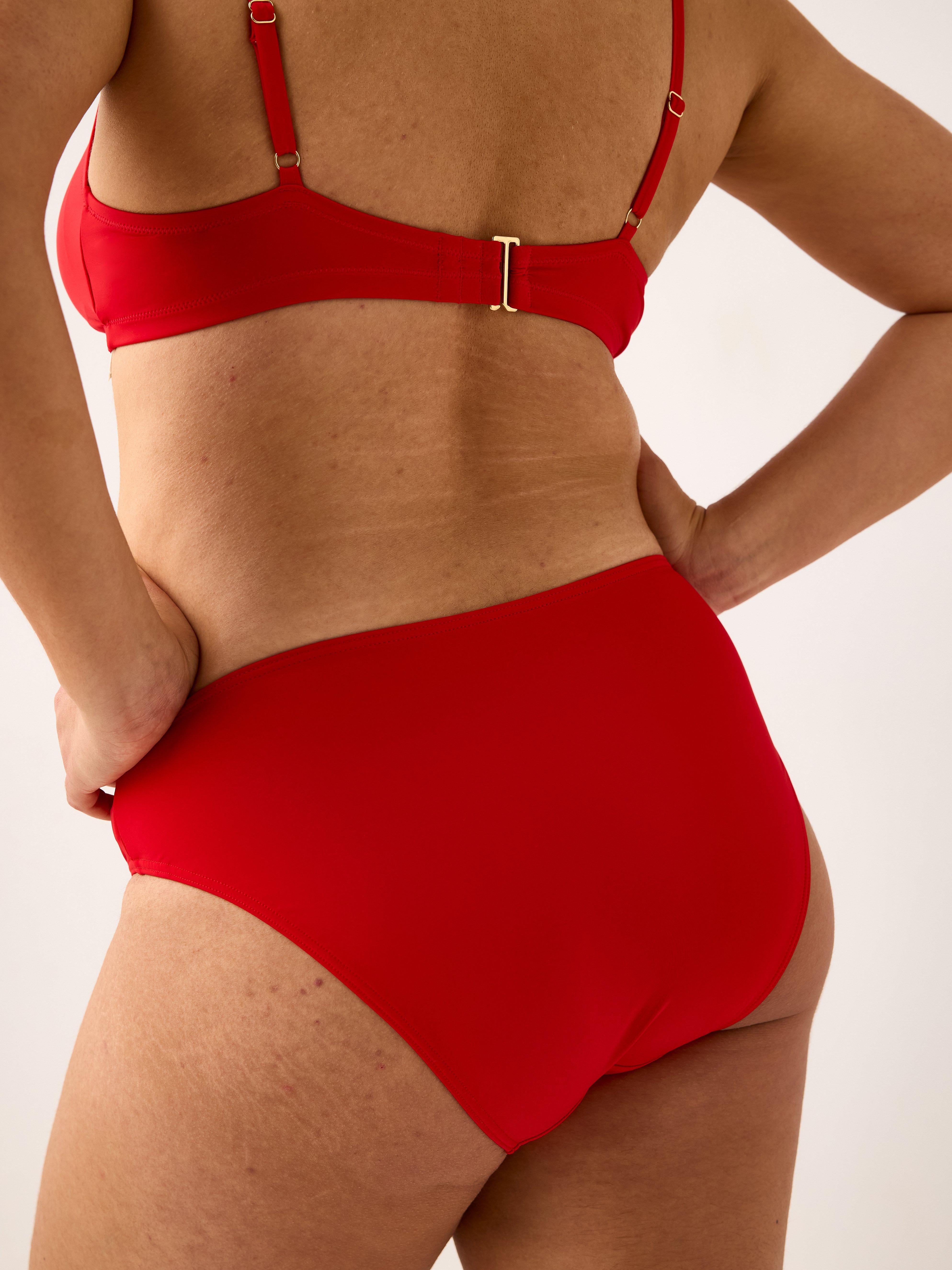 Bikini nohavičky - Spodná bielizeň - Červená