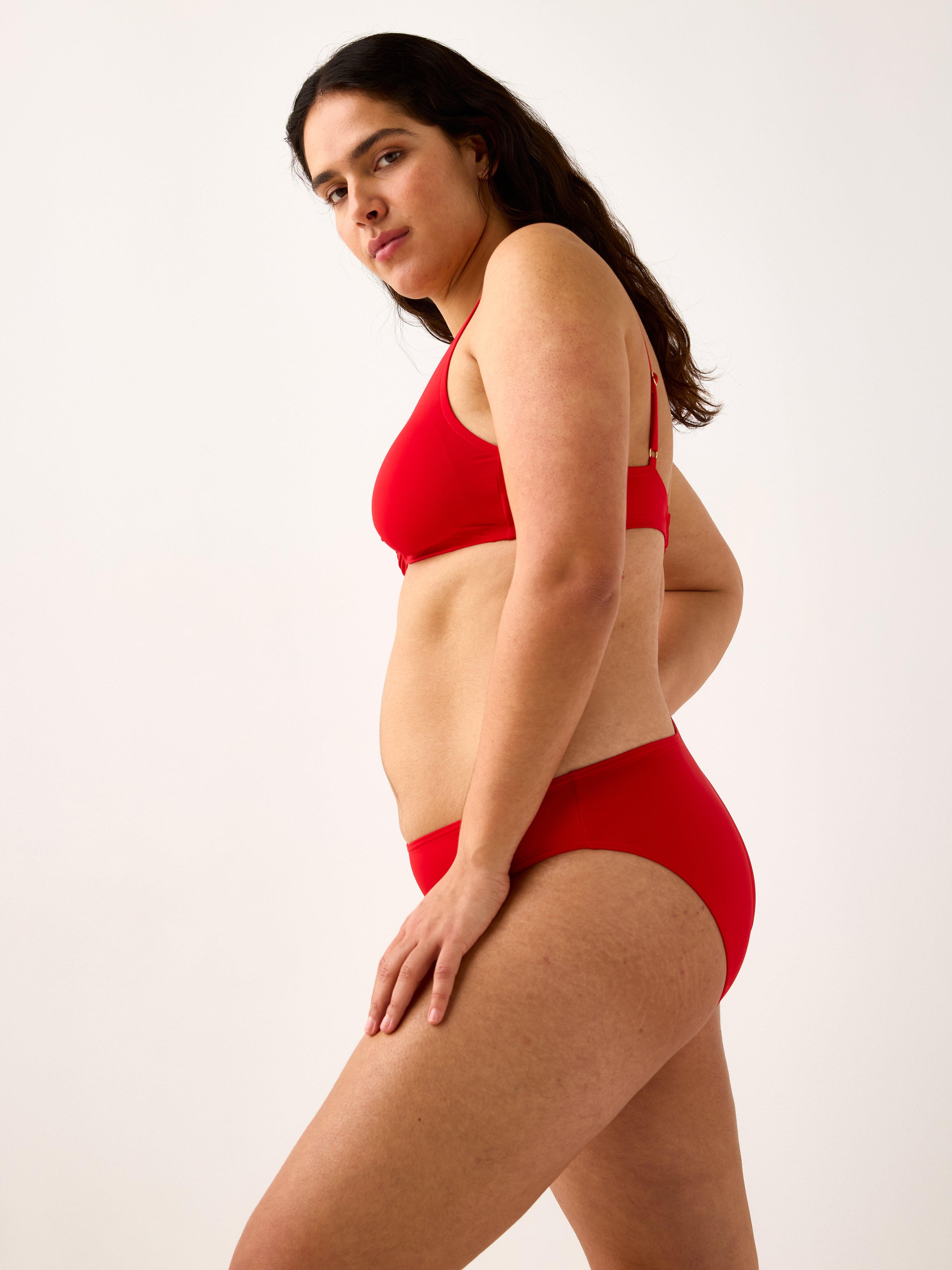 Bikini nohavičky - Spodná bielizeň - Červená