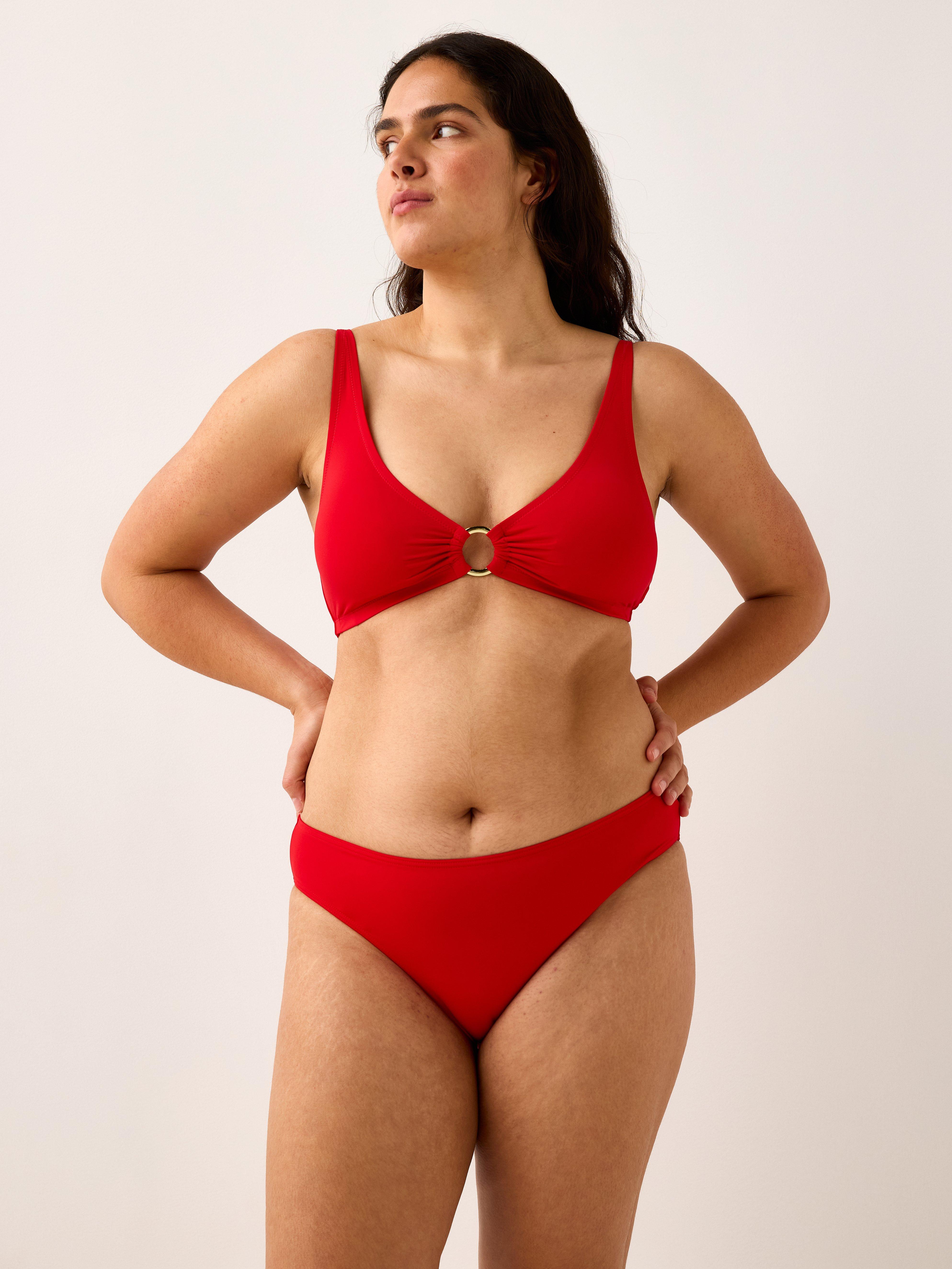 Bikini nohavičky - Spodná bielizeň - Červená
