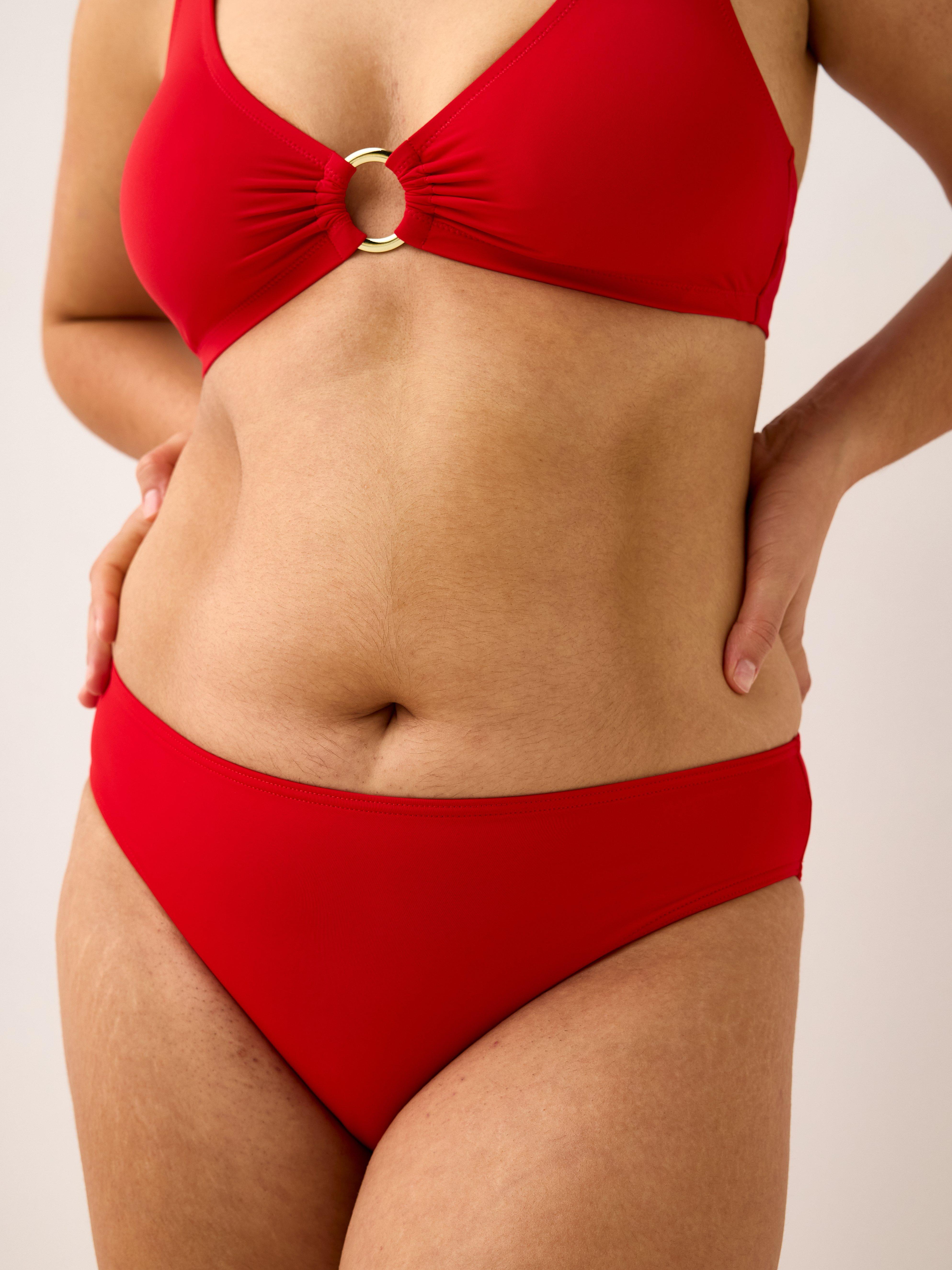 Bikini nohavičky - Spodná bielizeň - Červená