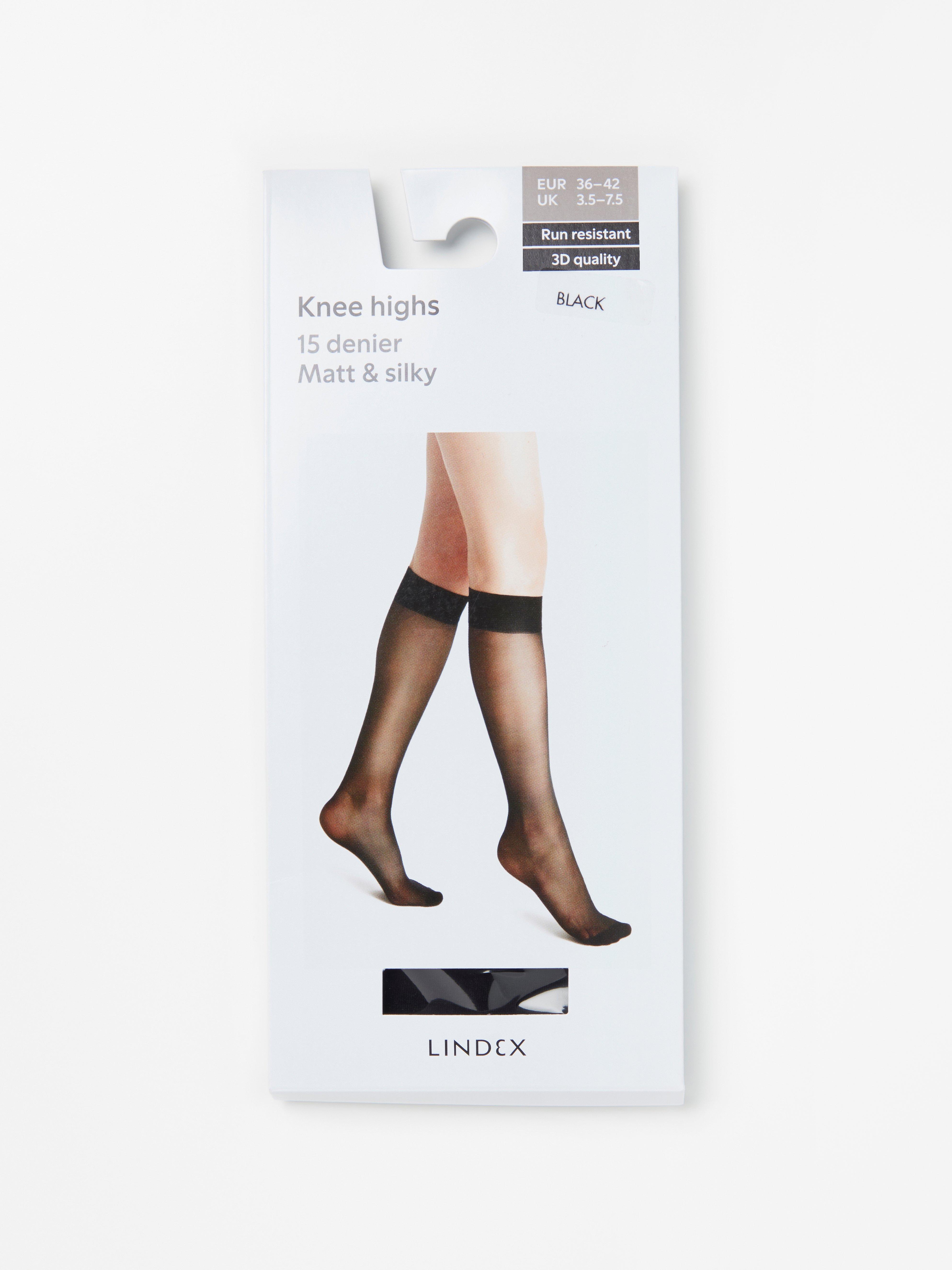 Knee Highs - Lingerie - Black