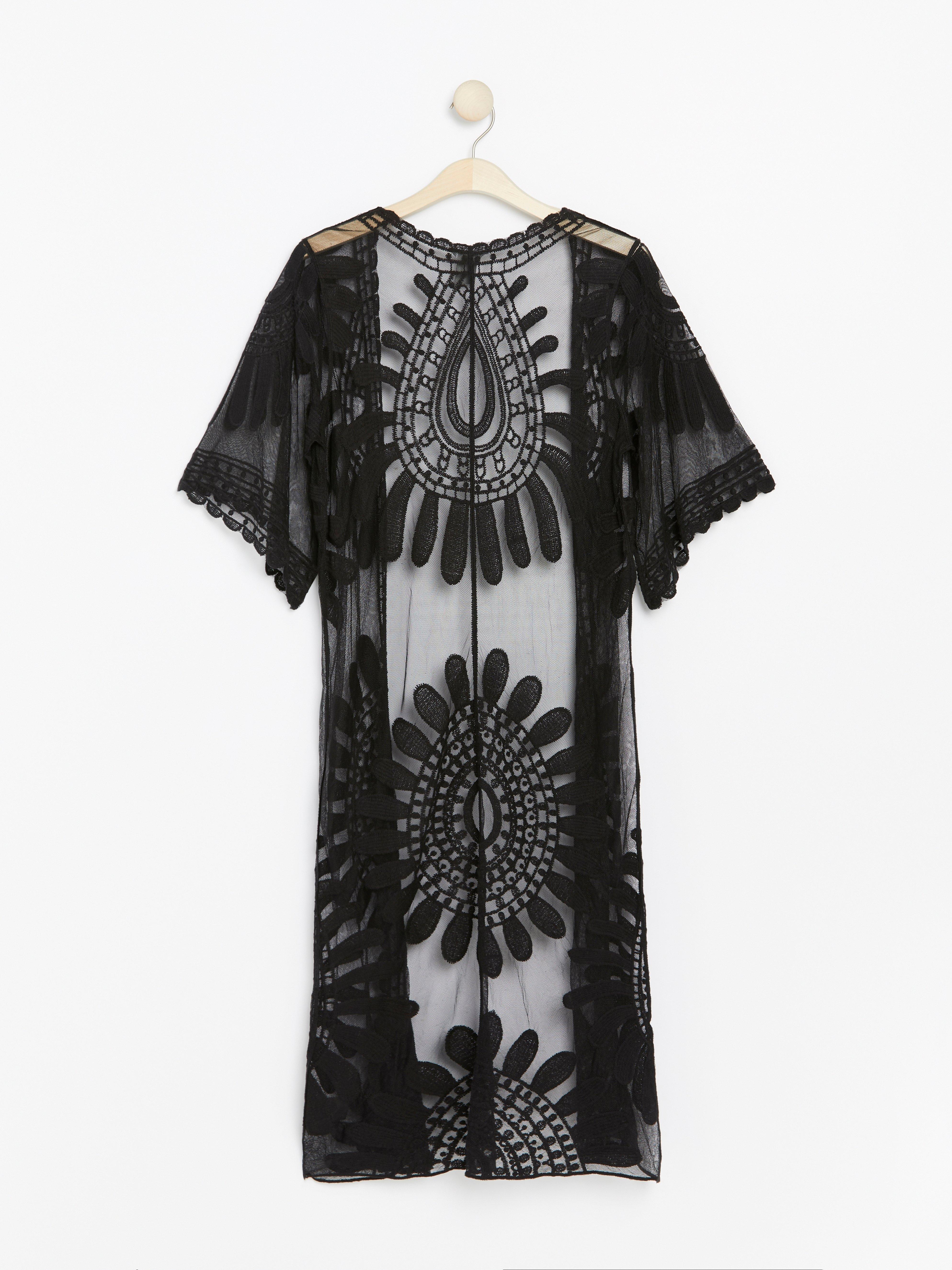 Kimono - Dame - Svart