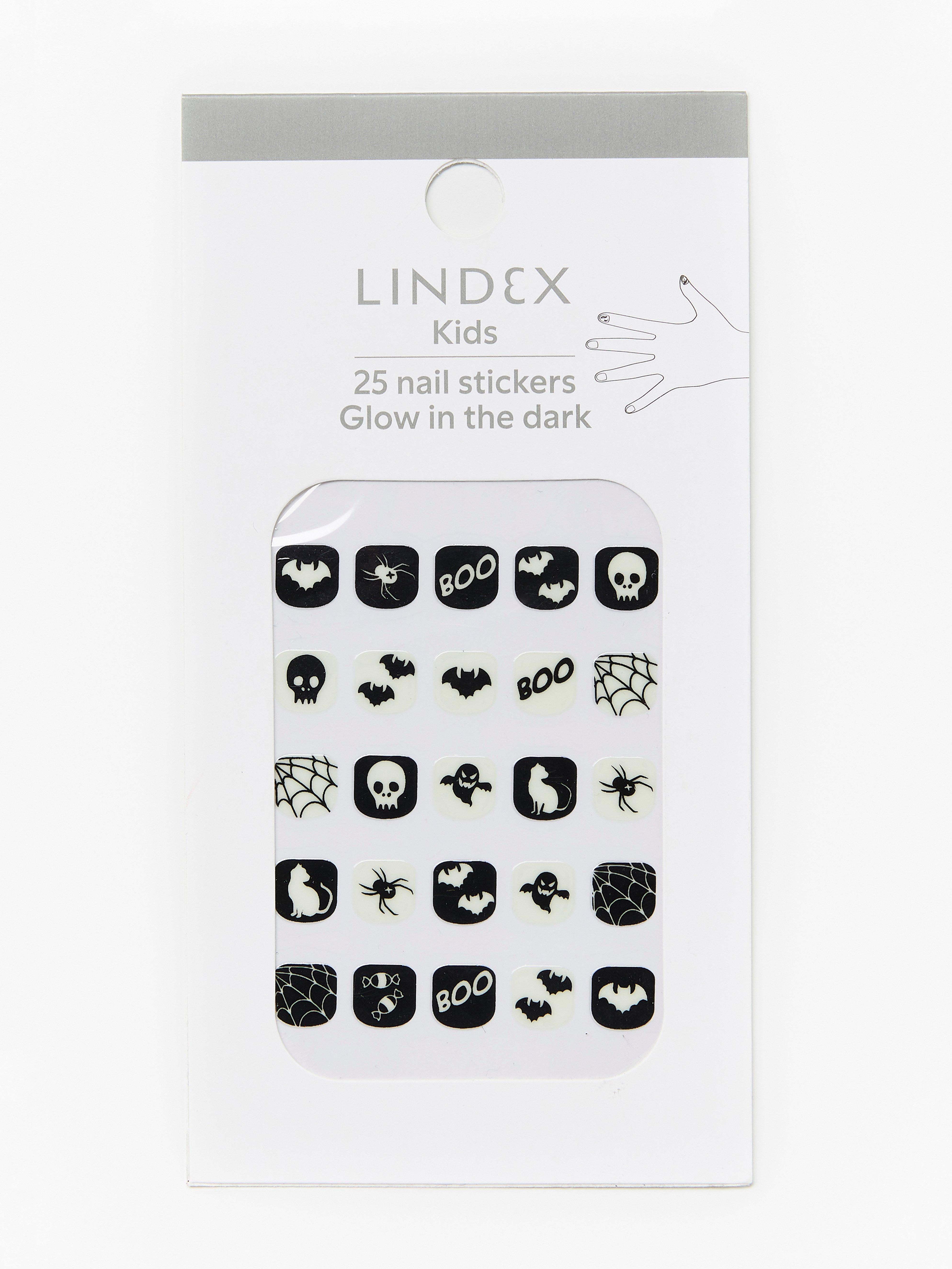 Nail Stickers - Kids Wear - Black