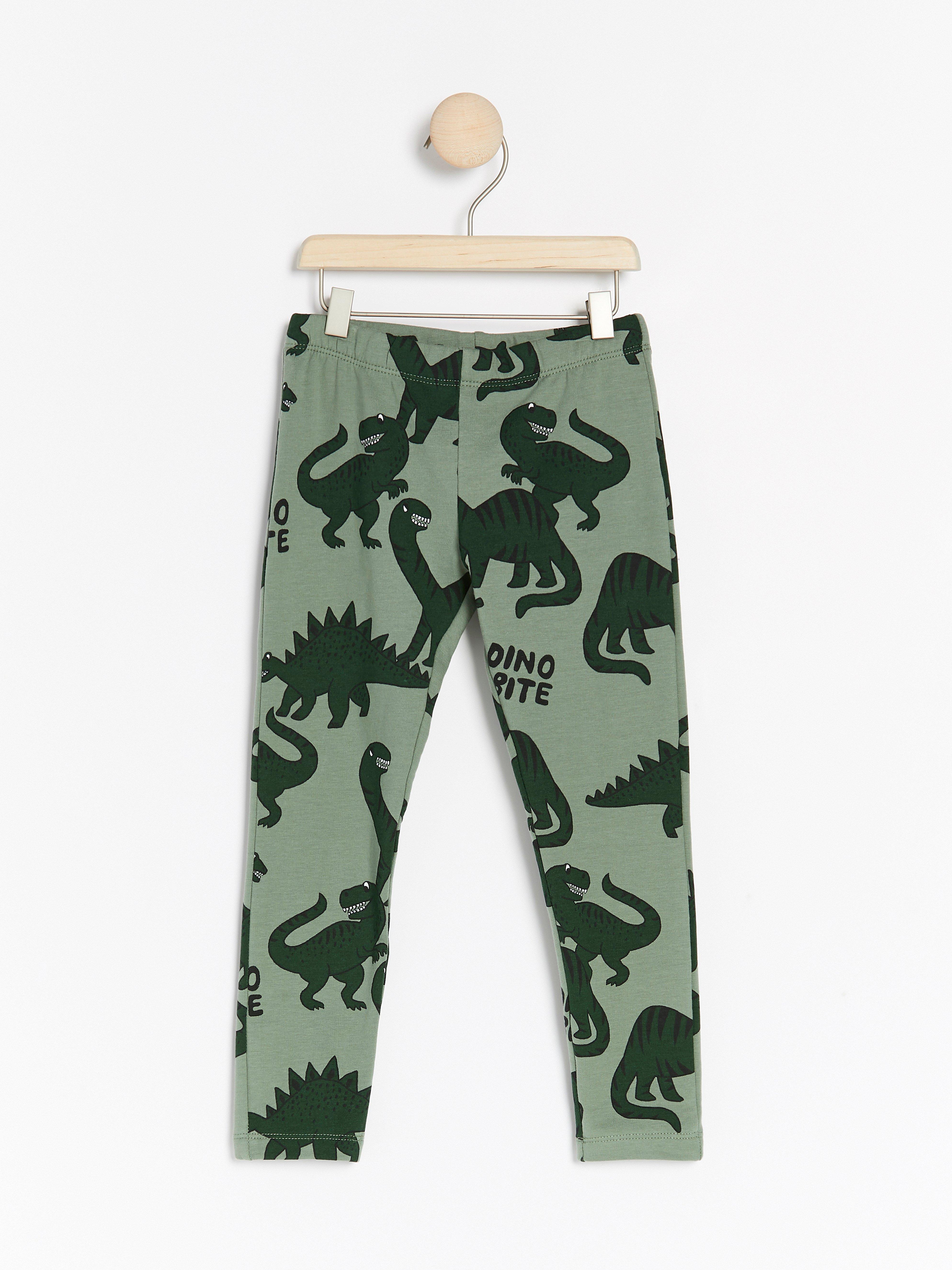 Leggings - Barn - Khaki