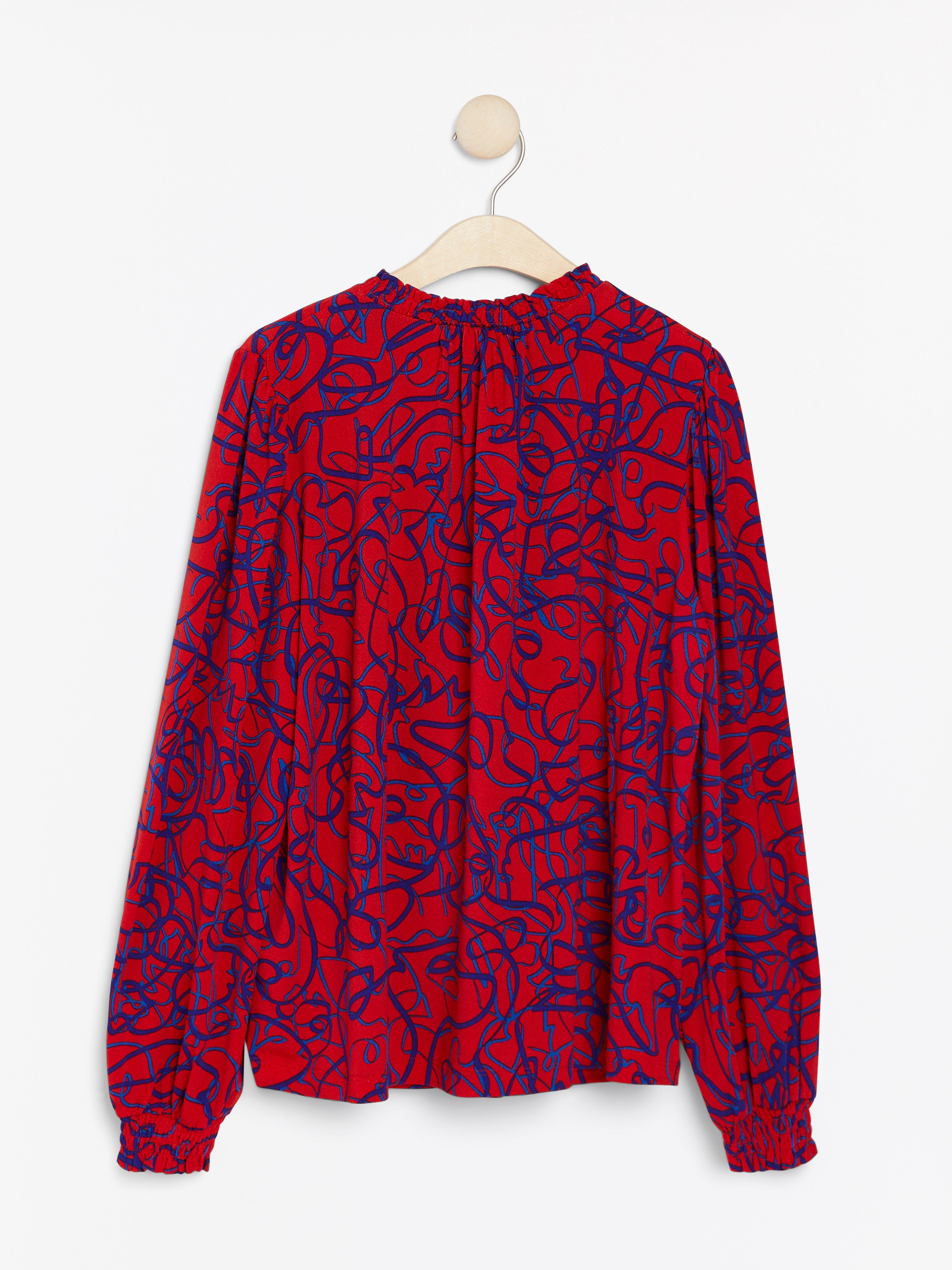 Blouse - Womens Wear - Red