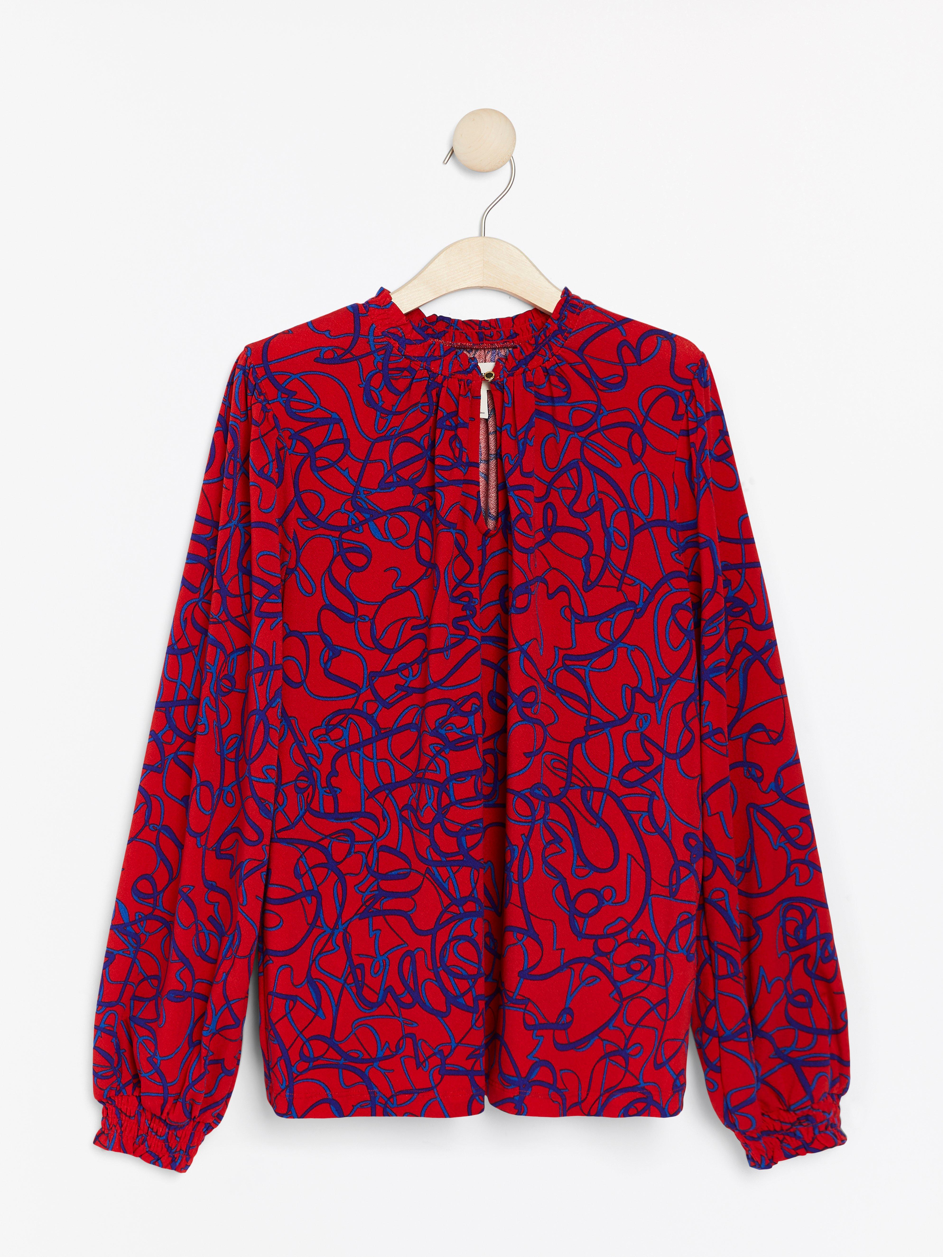 Blouse - Womens Wear - Red