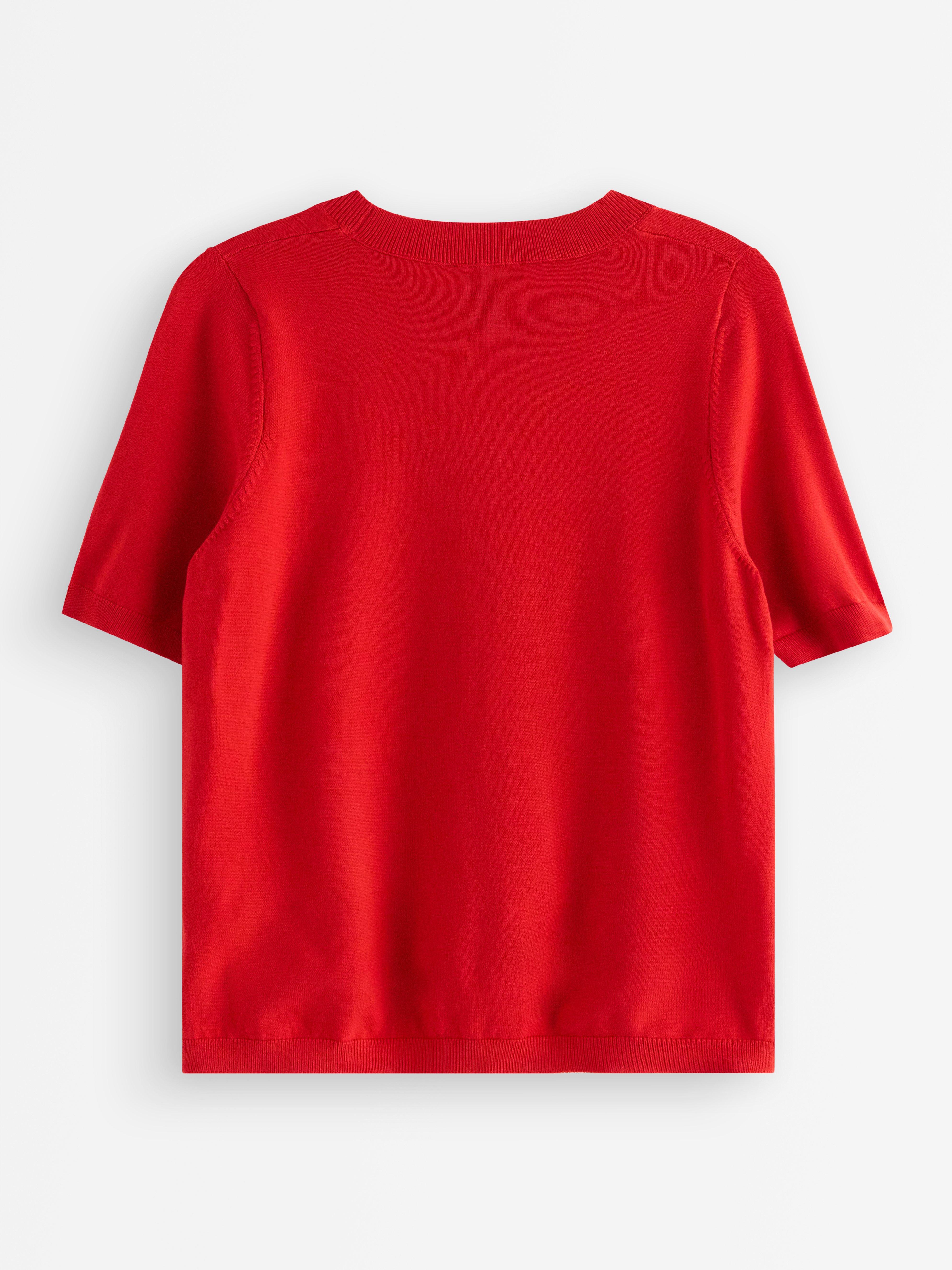 Sweater - Dame - Rød