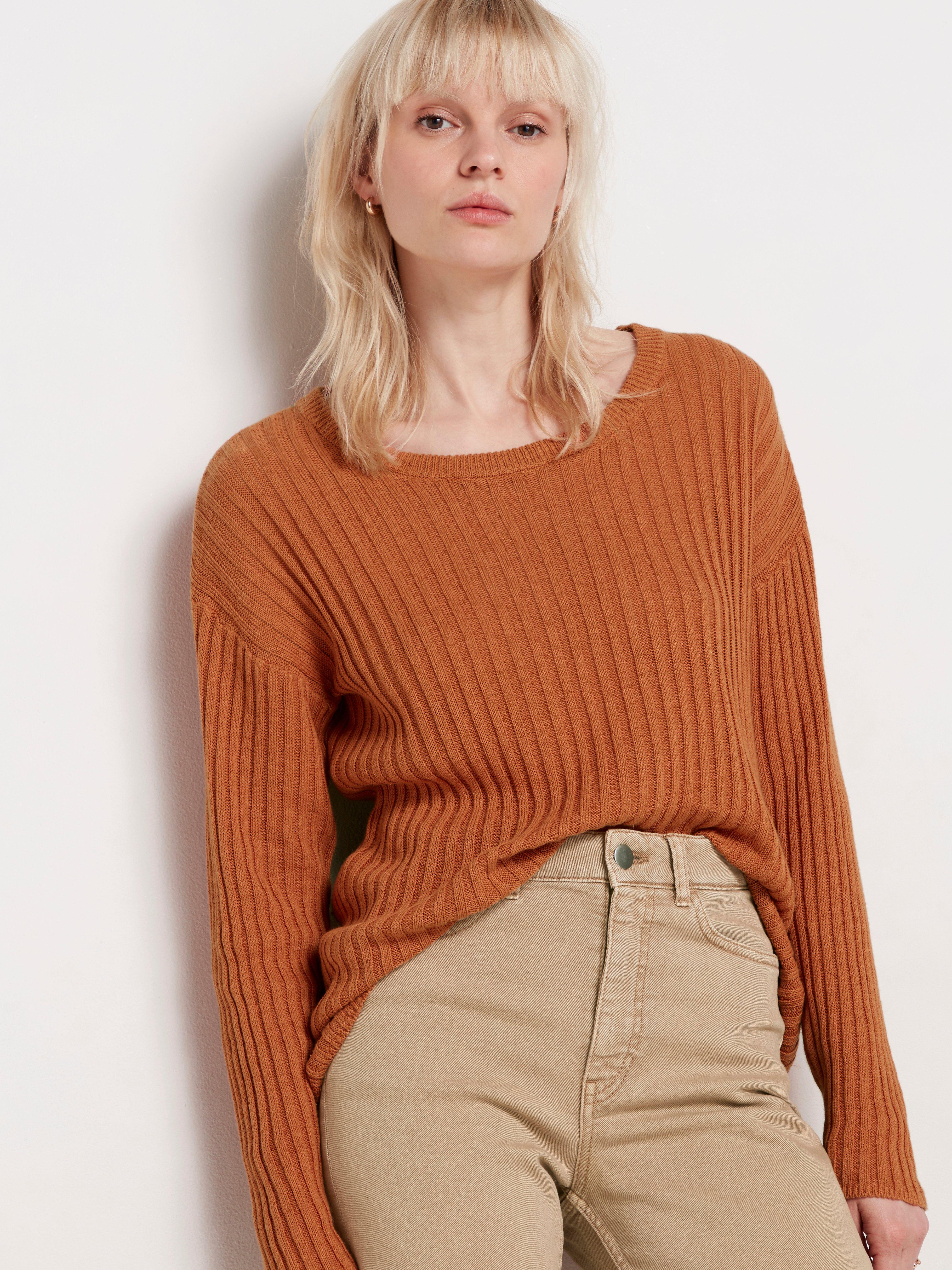 linen blend jumper