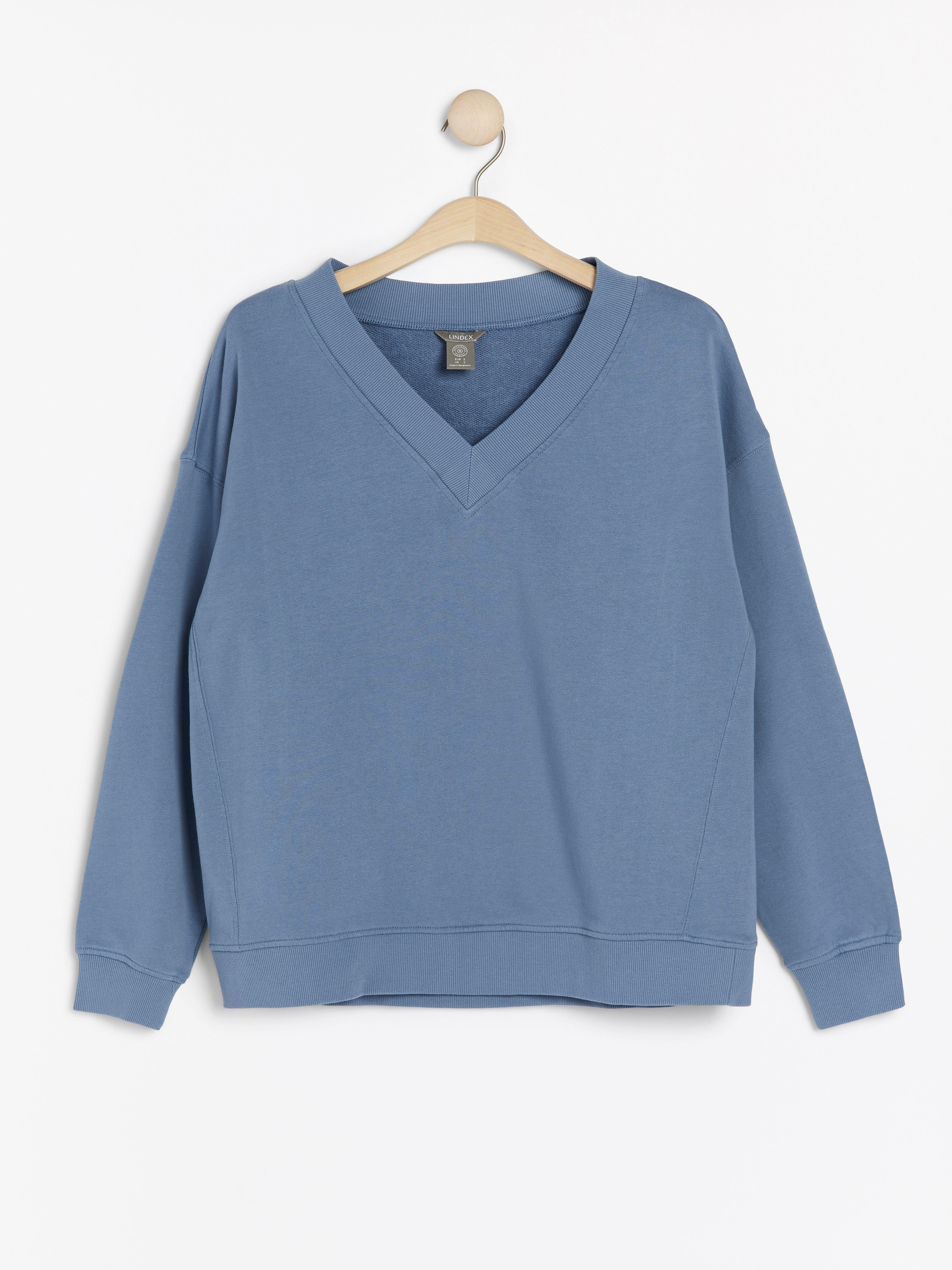 Sweatshirt - Dam - Blå