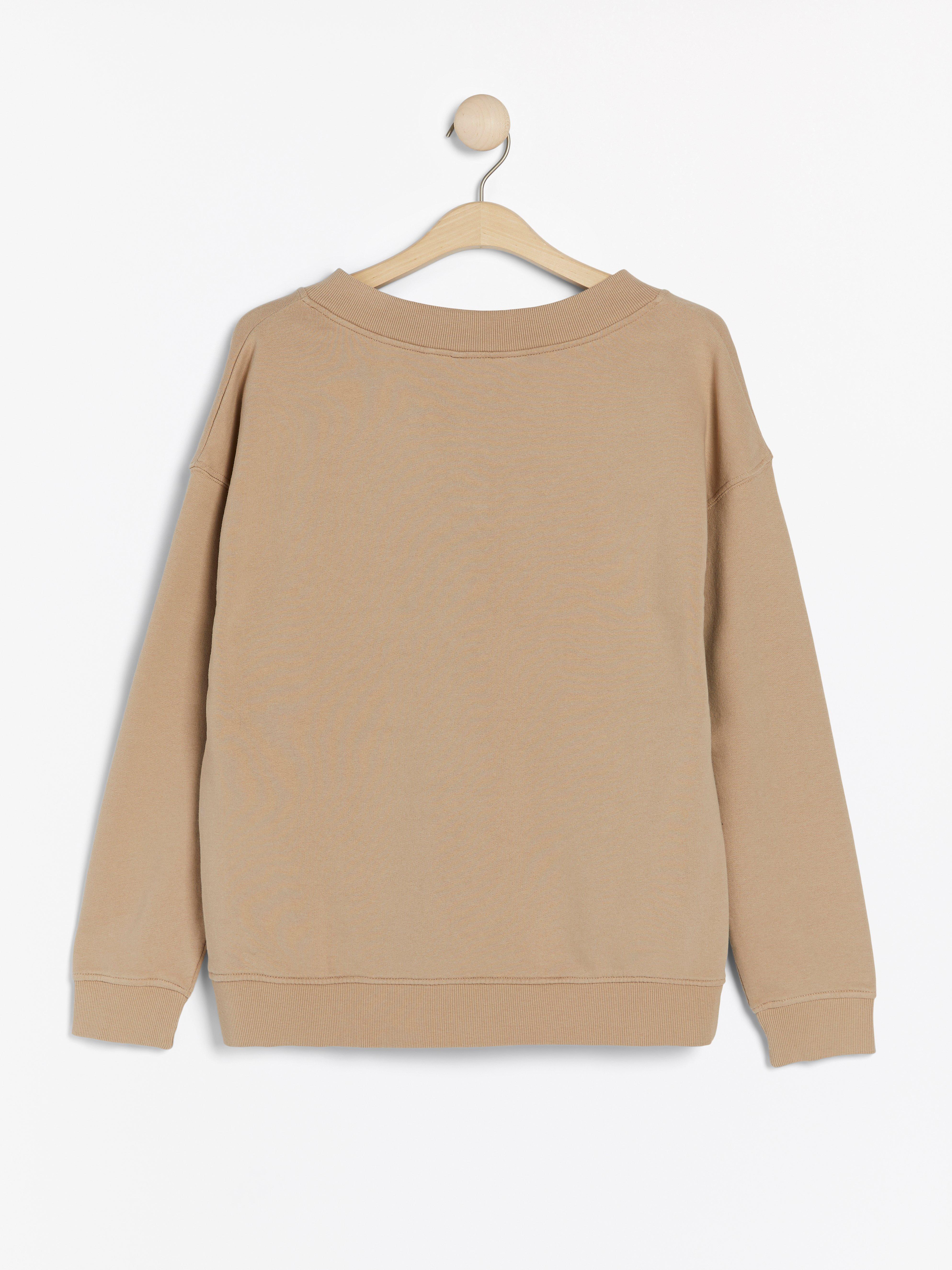Sweatshirt - Womens Wear - Beige