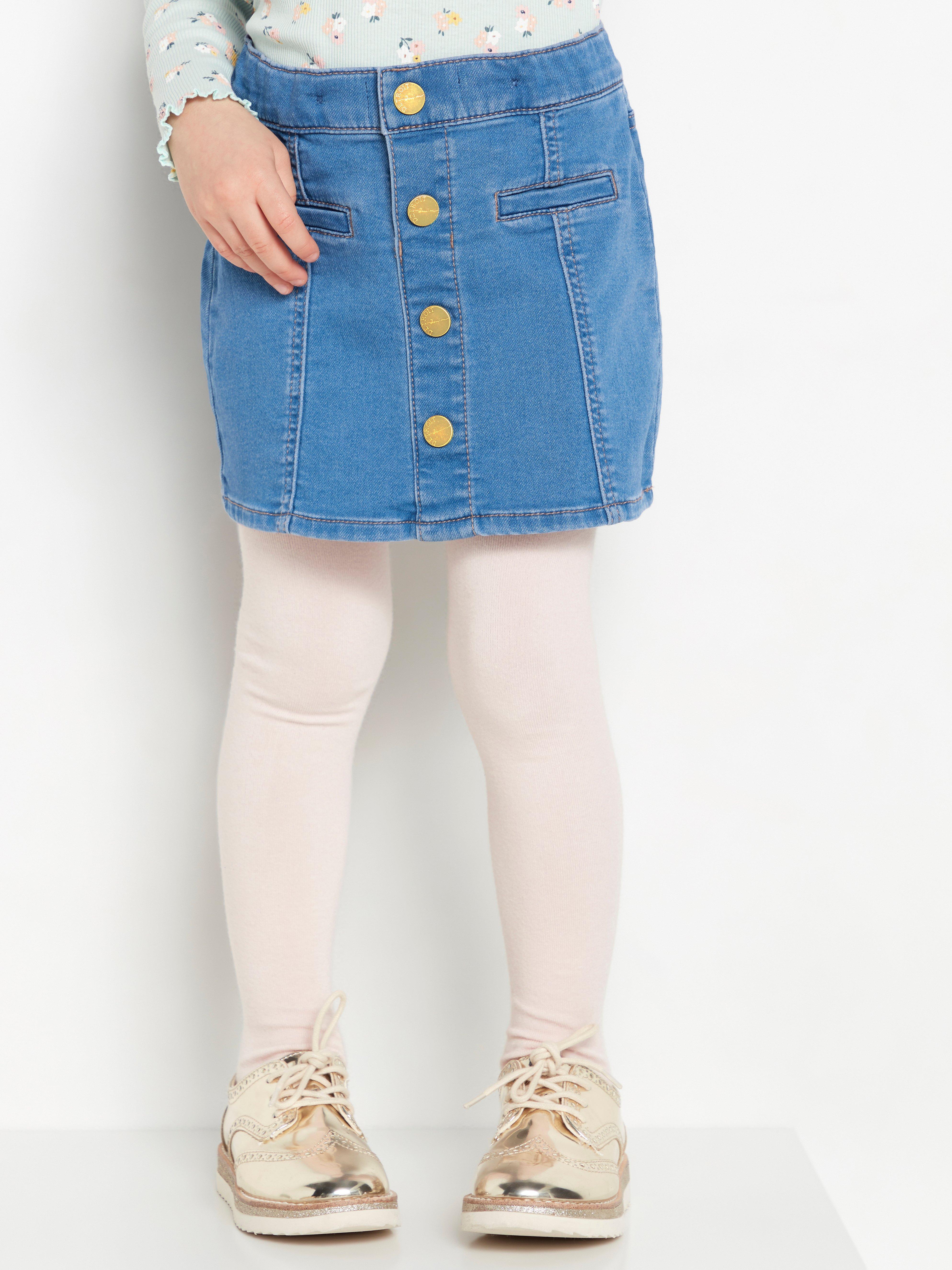 soft denim skirt