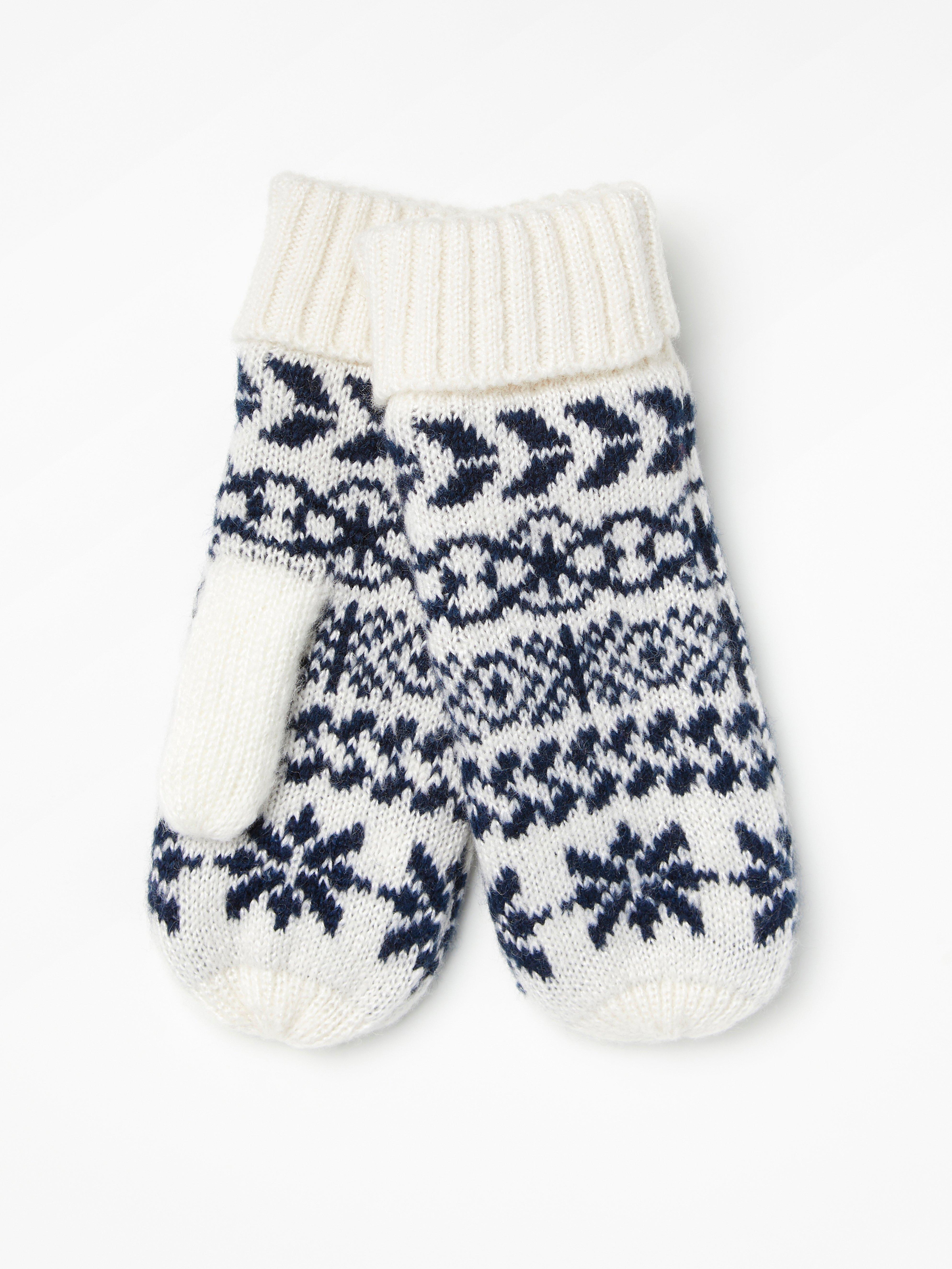 Mittens - Womens Wear - White