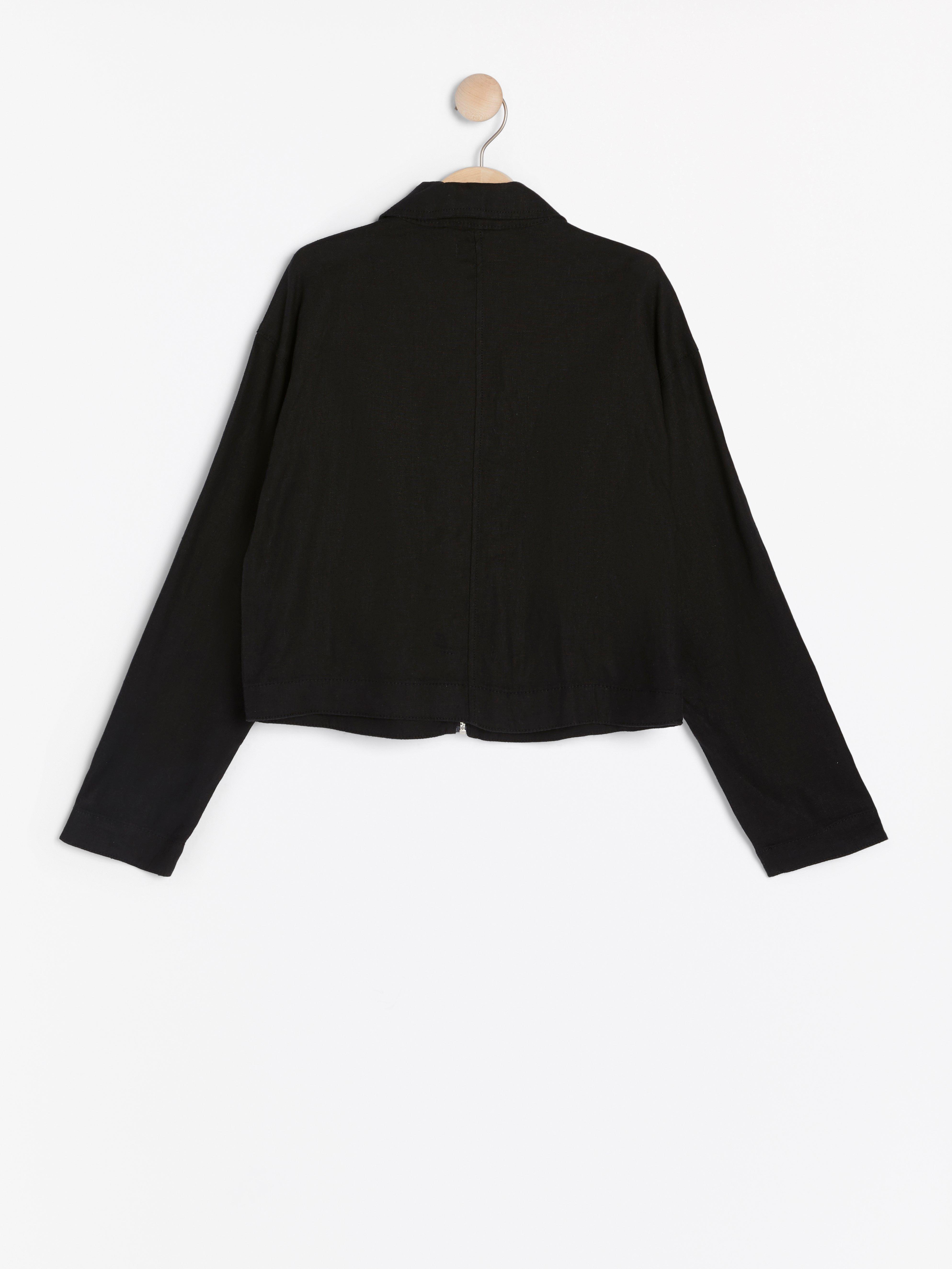Utility Jacket - Womens Wear - Black