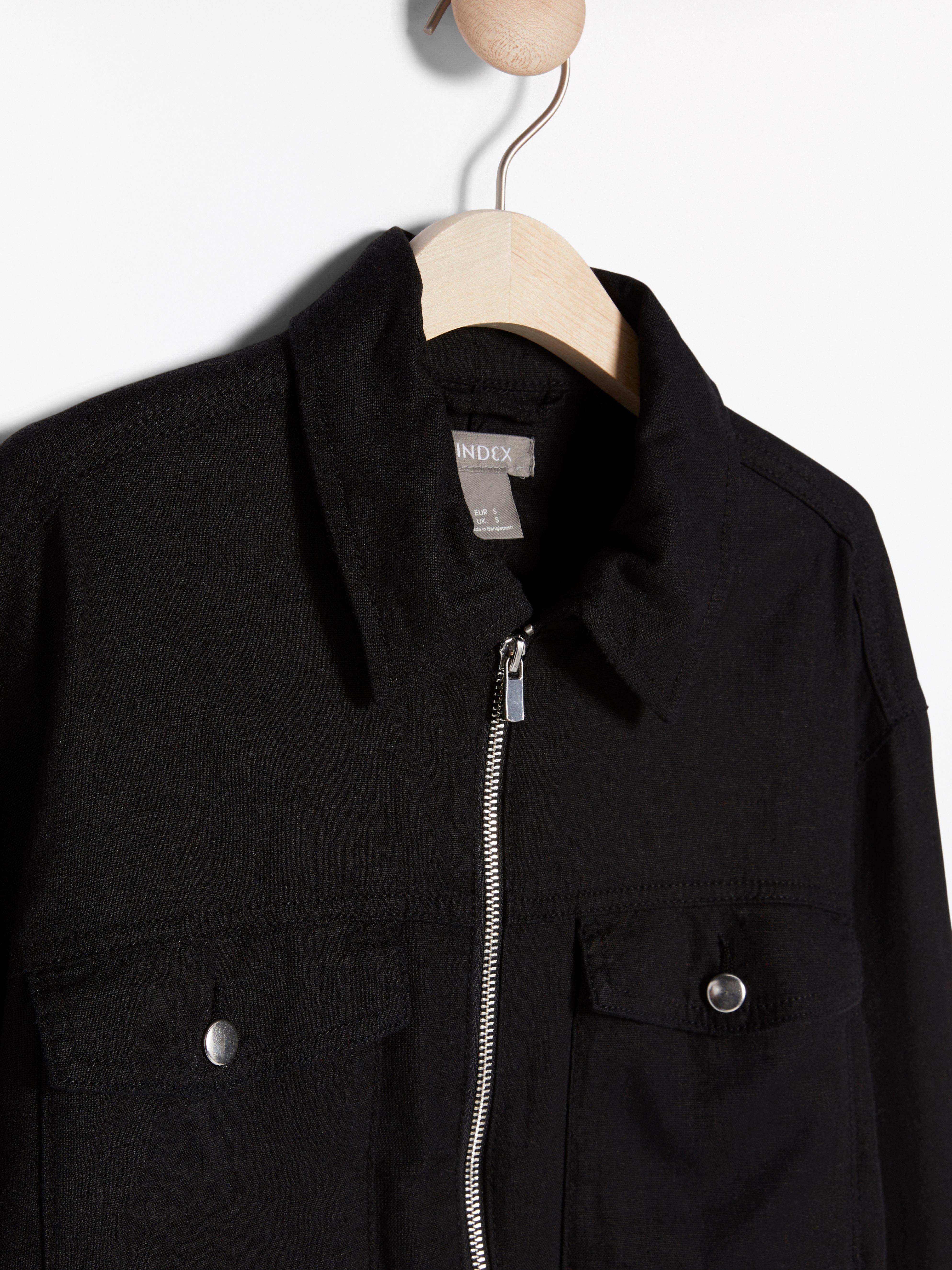 Utility Jacket - Womens Wear - Black