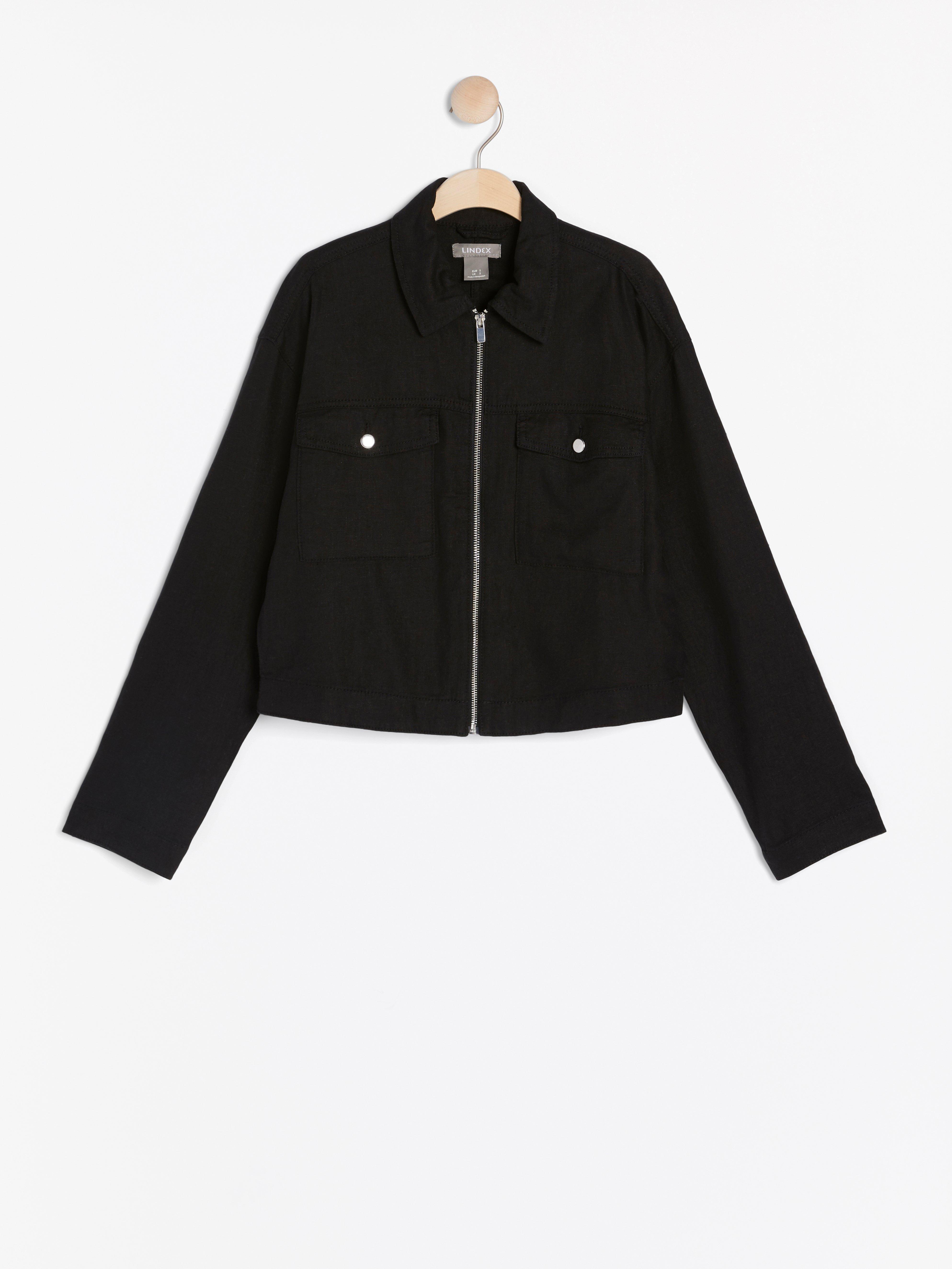 Utility Jacket - Womens Wear - Black