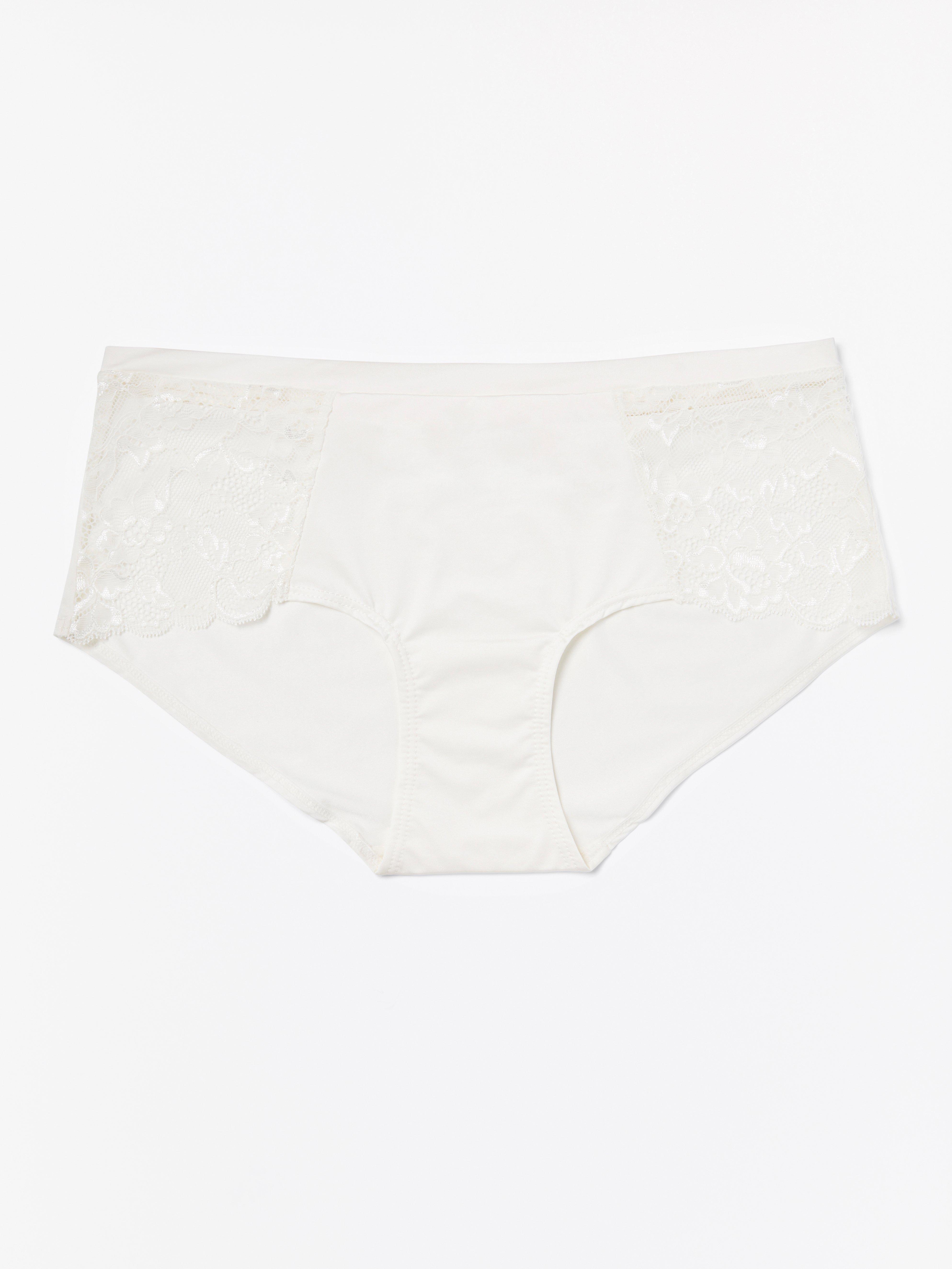 Truse med normalt liv - Undertøy - Hvit