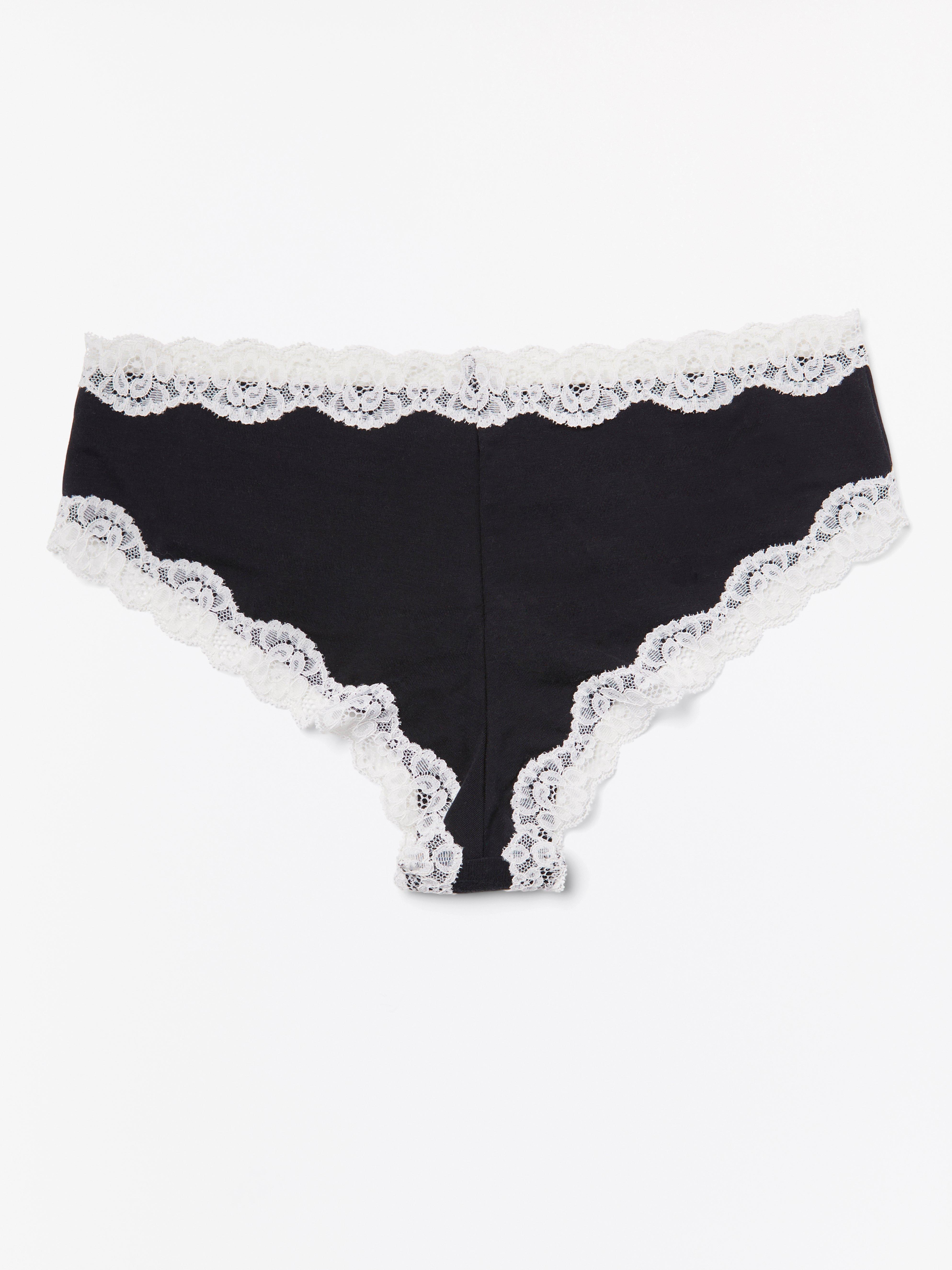 Brazilian Low - Lingerie - Black