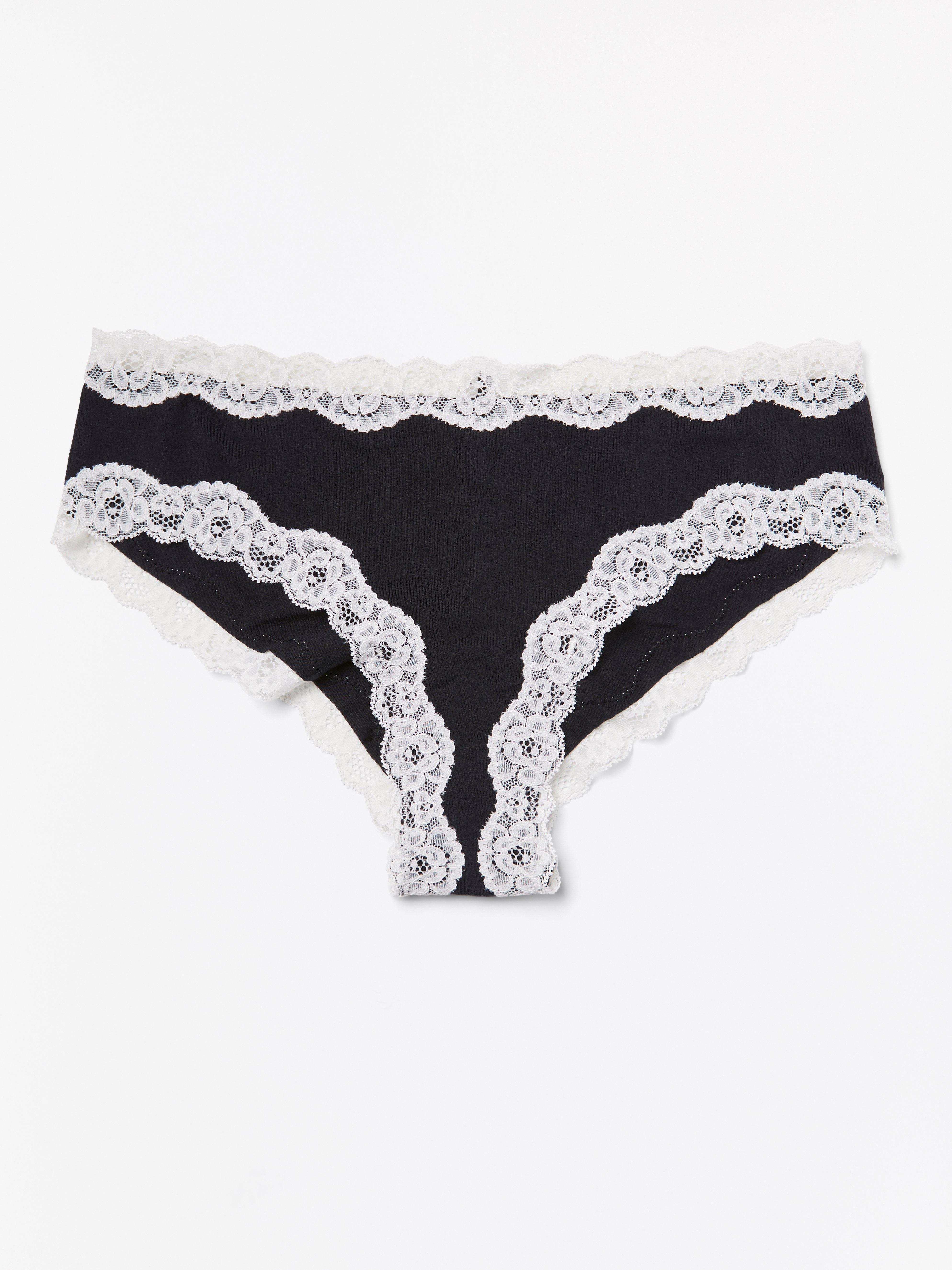 Brazilian Low - Lingerie - Black