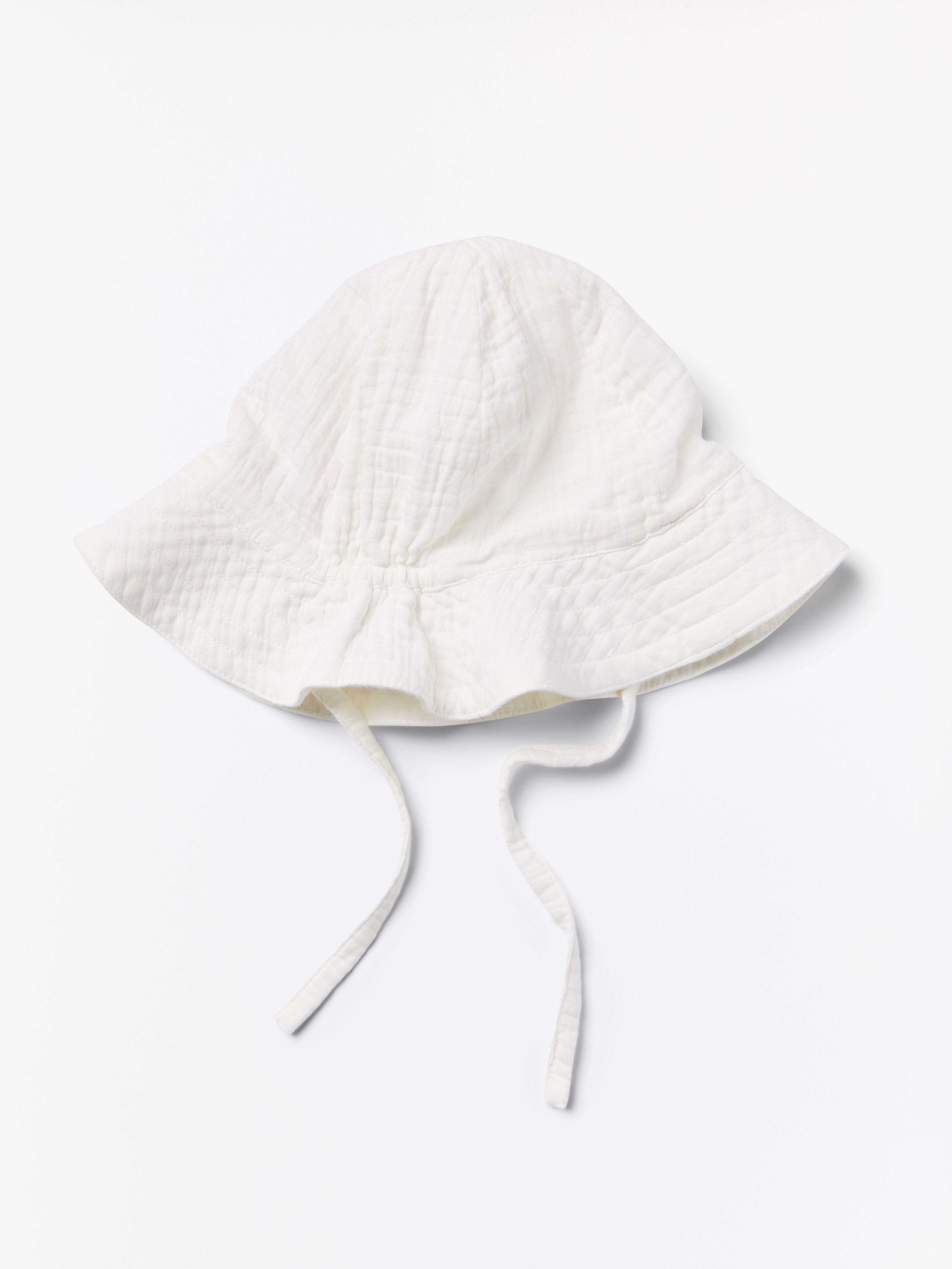 Sun Hat - Kids Wear - White