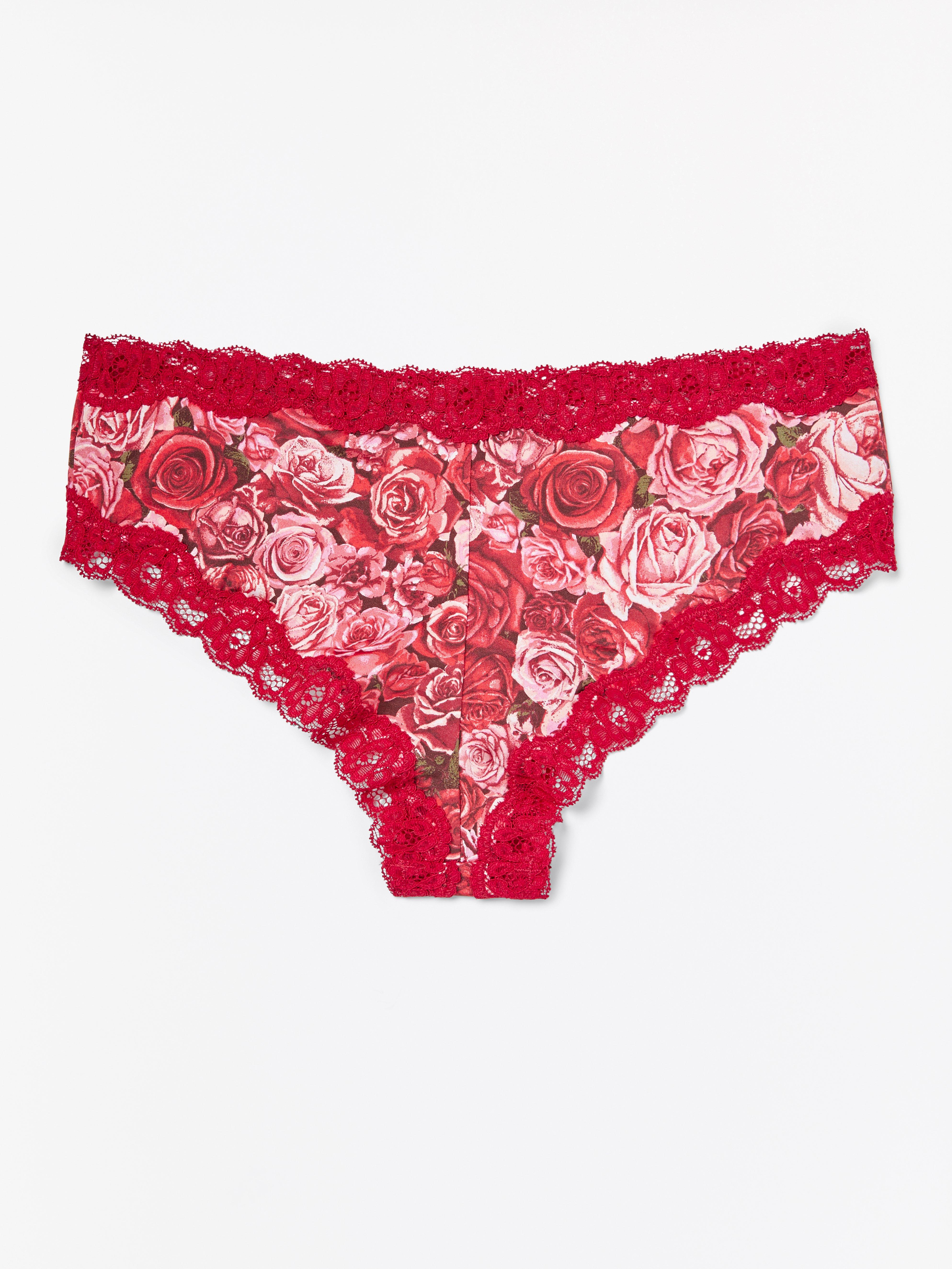 Brazilian Low - Lingerie - Red