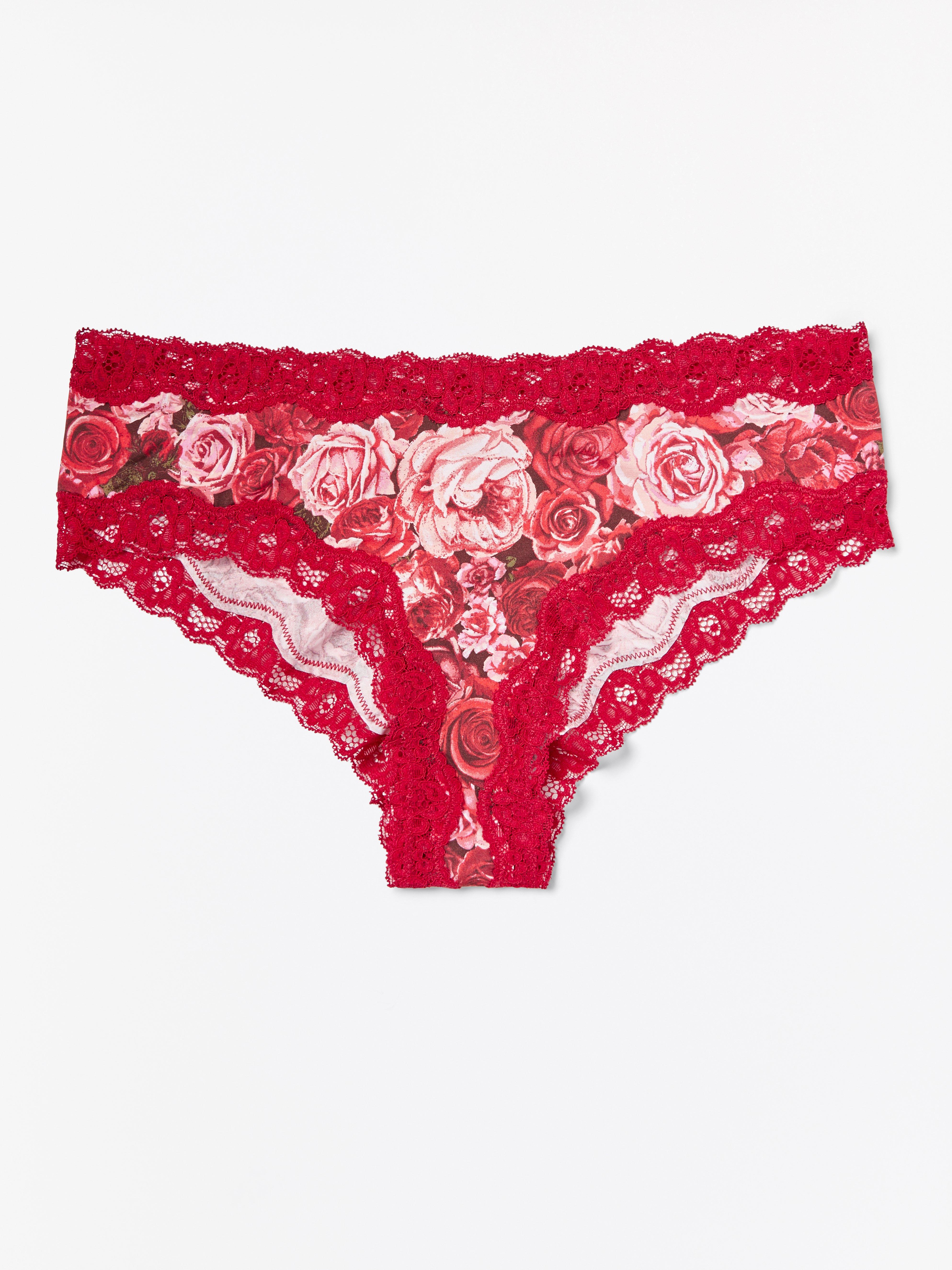 Brazilian Low - Lingerie - Red