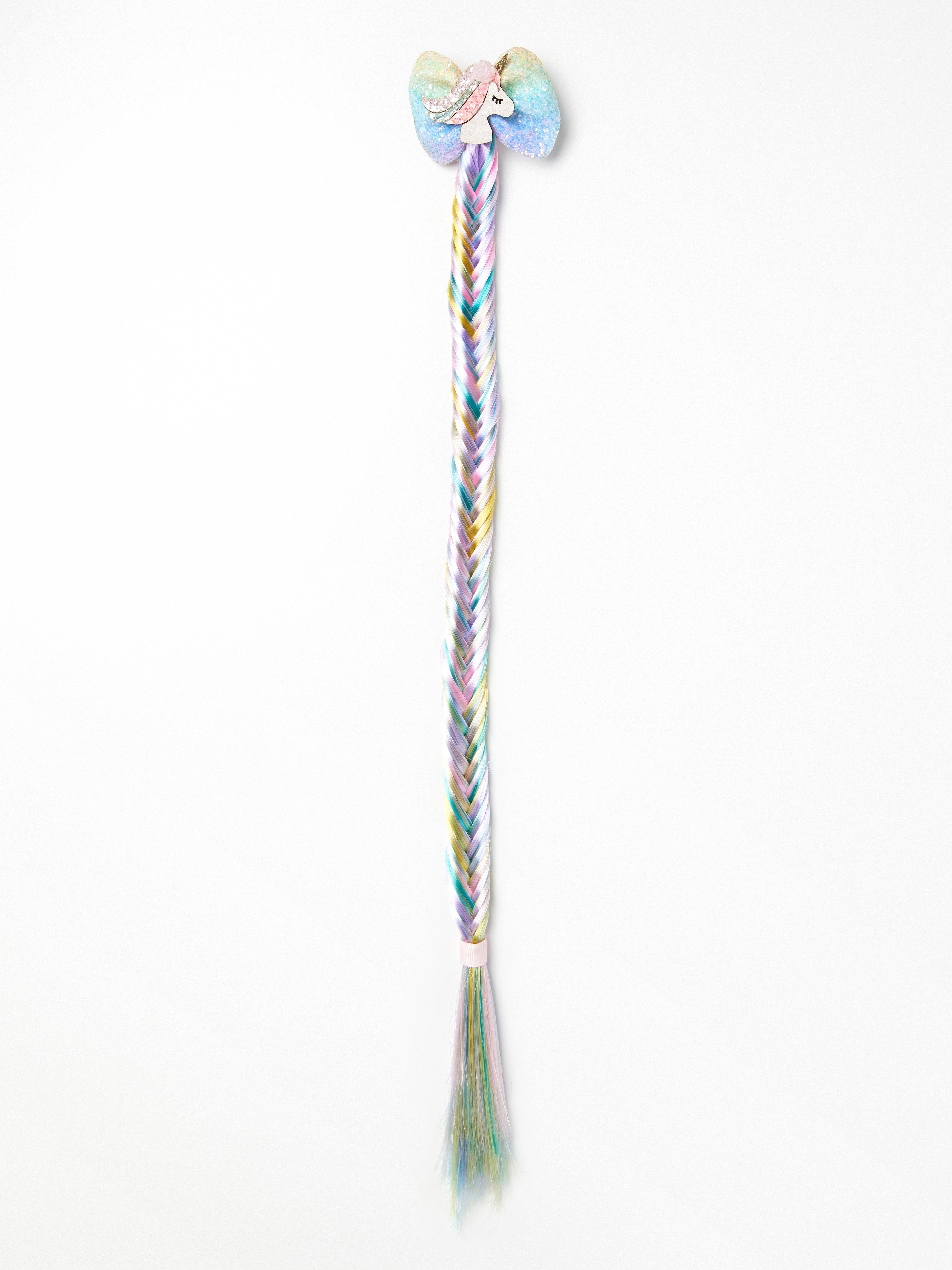 Kunstig hår - Barn - Rosa