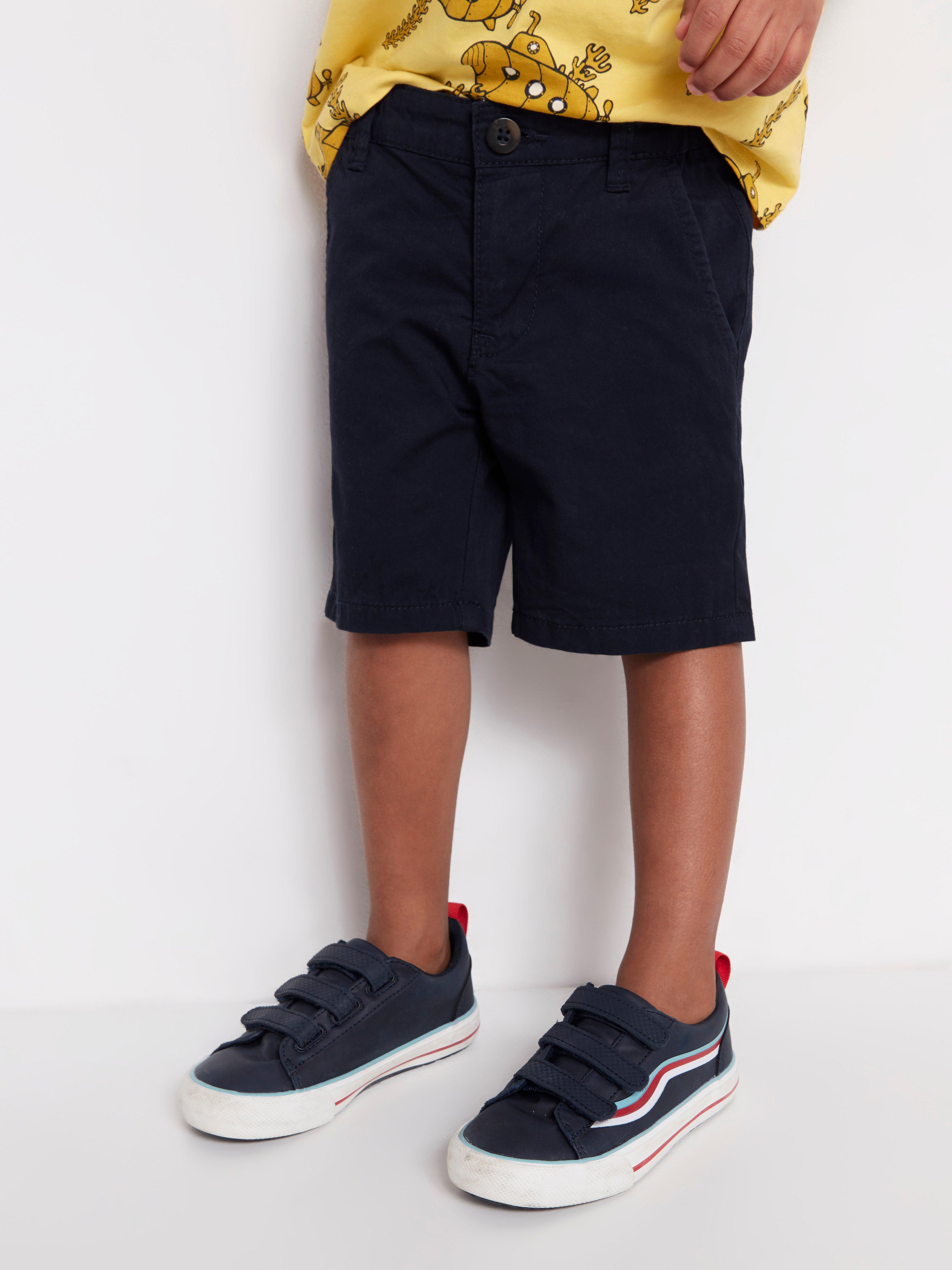 navy chino shorts