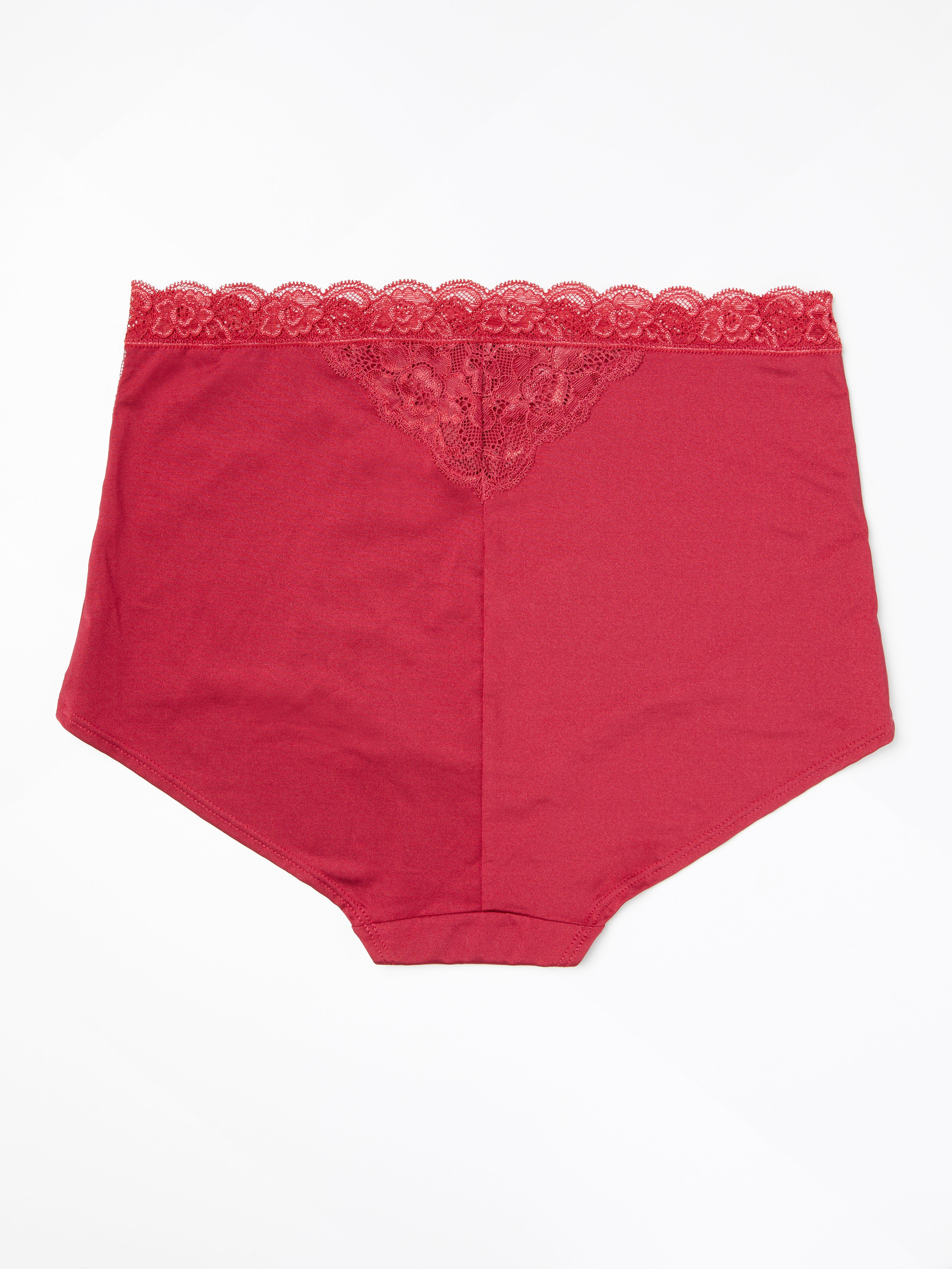 Brief High - Lingerie - Red