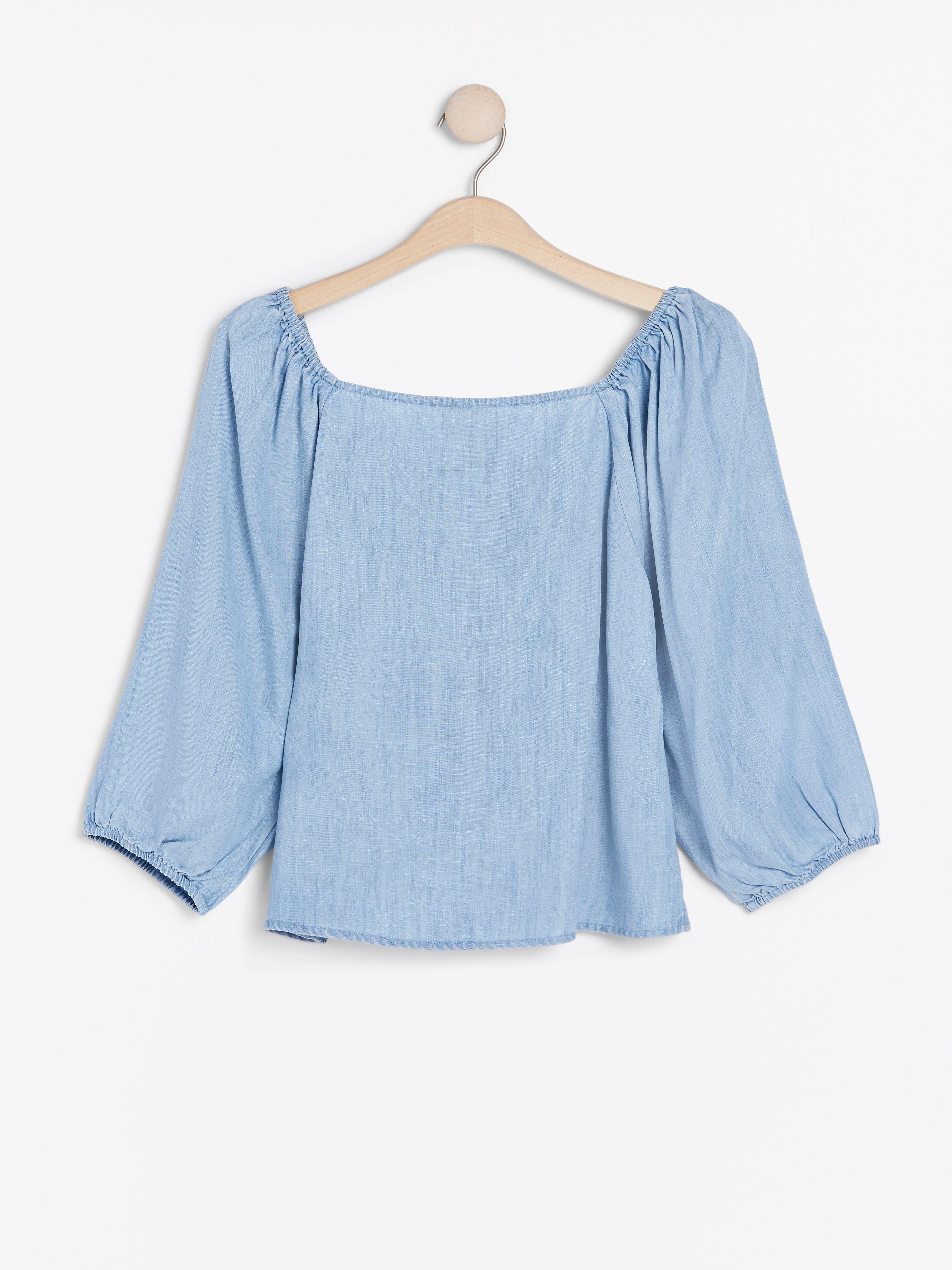 Blus - Dam - Blå