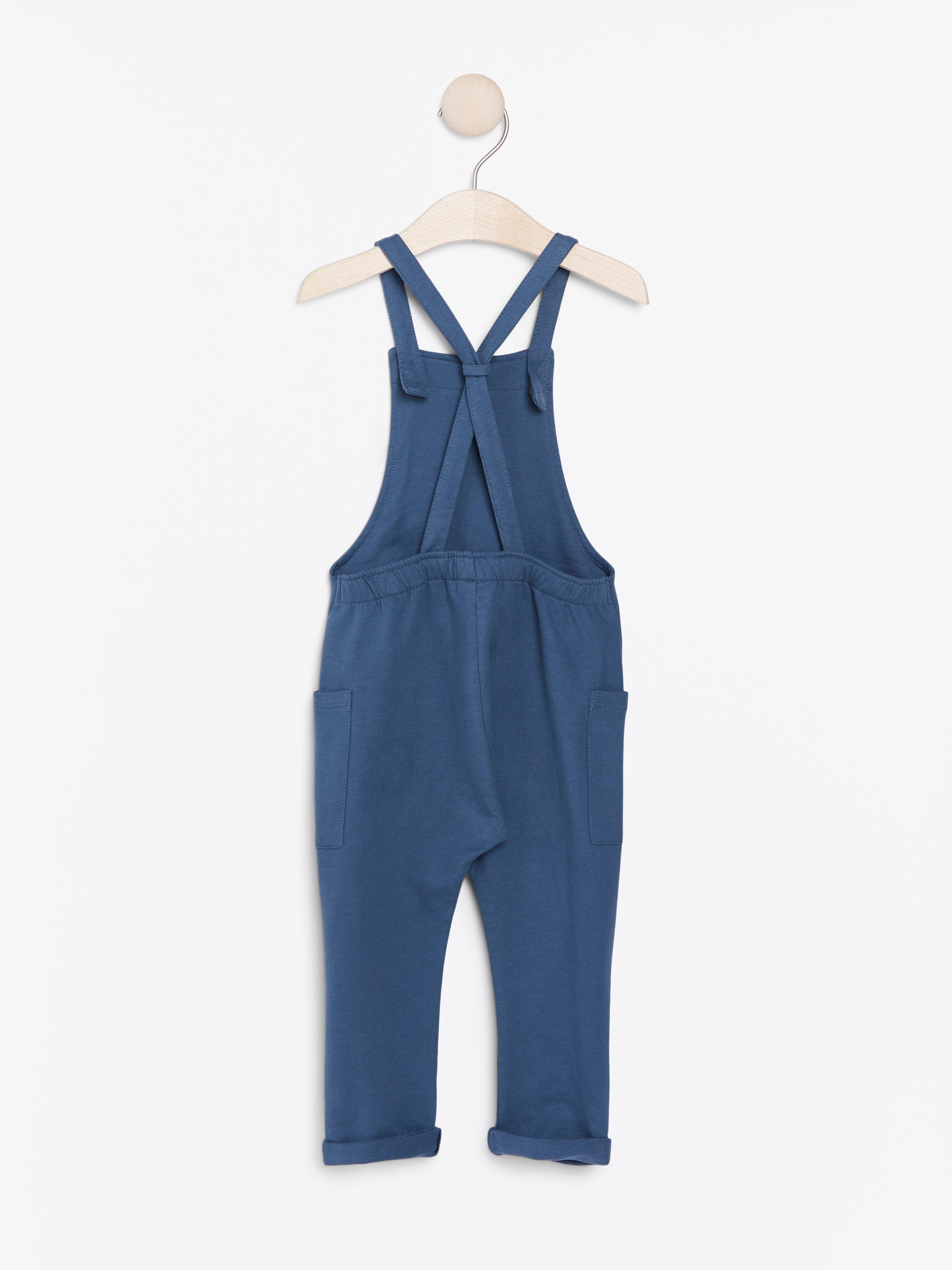 Bib Trousers - Kids Wear - Blue