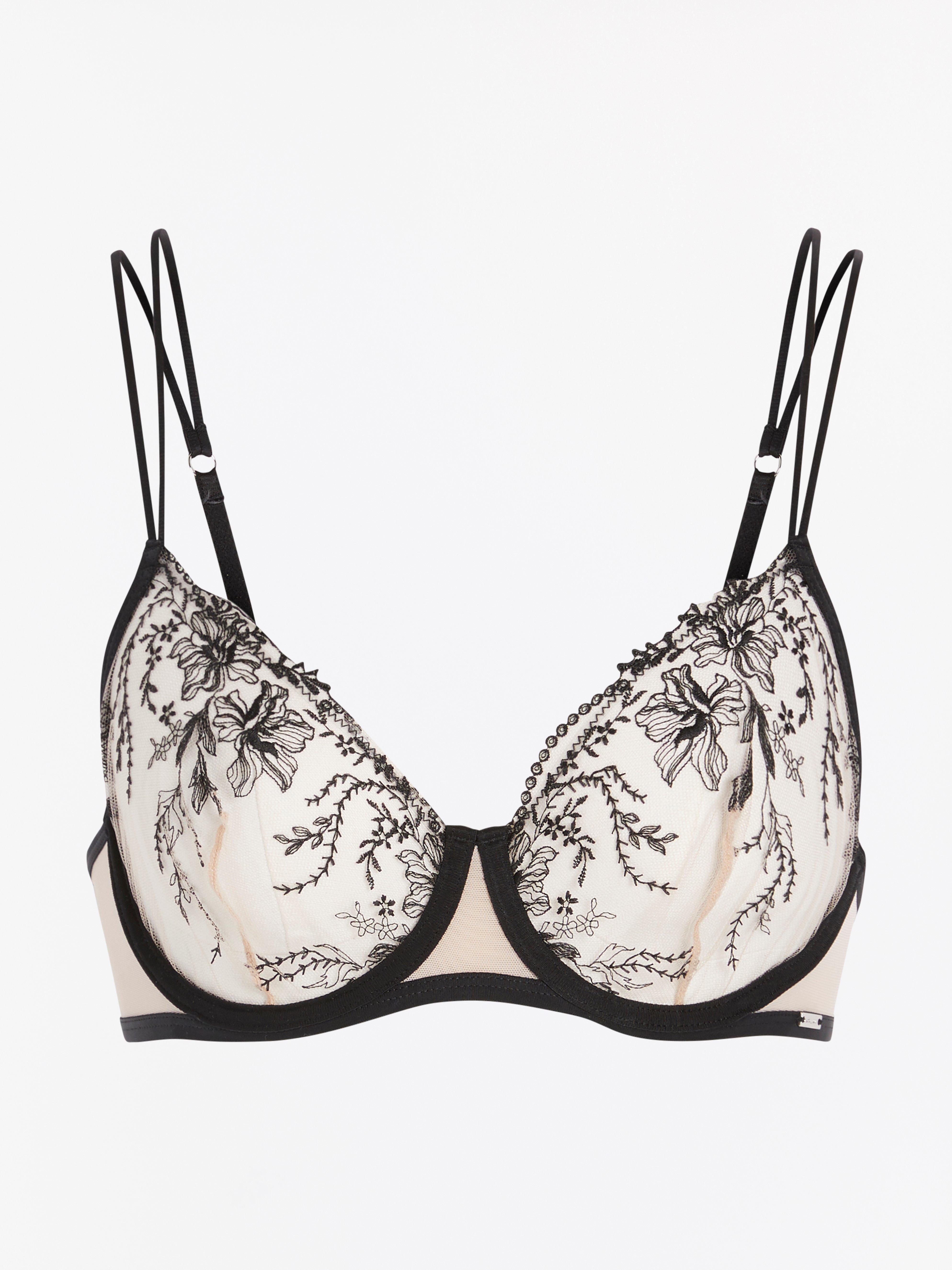 Unpadded Bra - Lingerie - Black