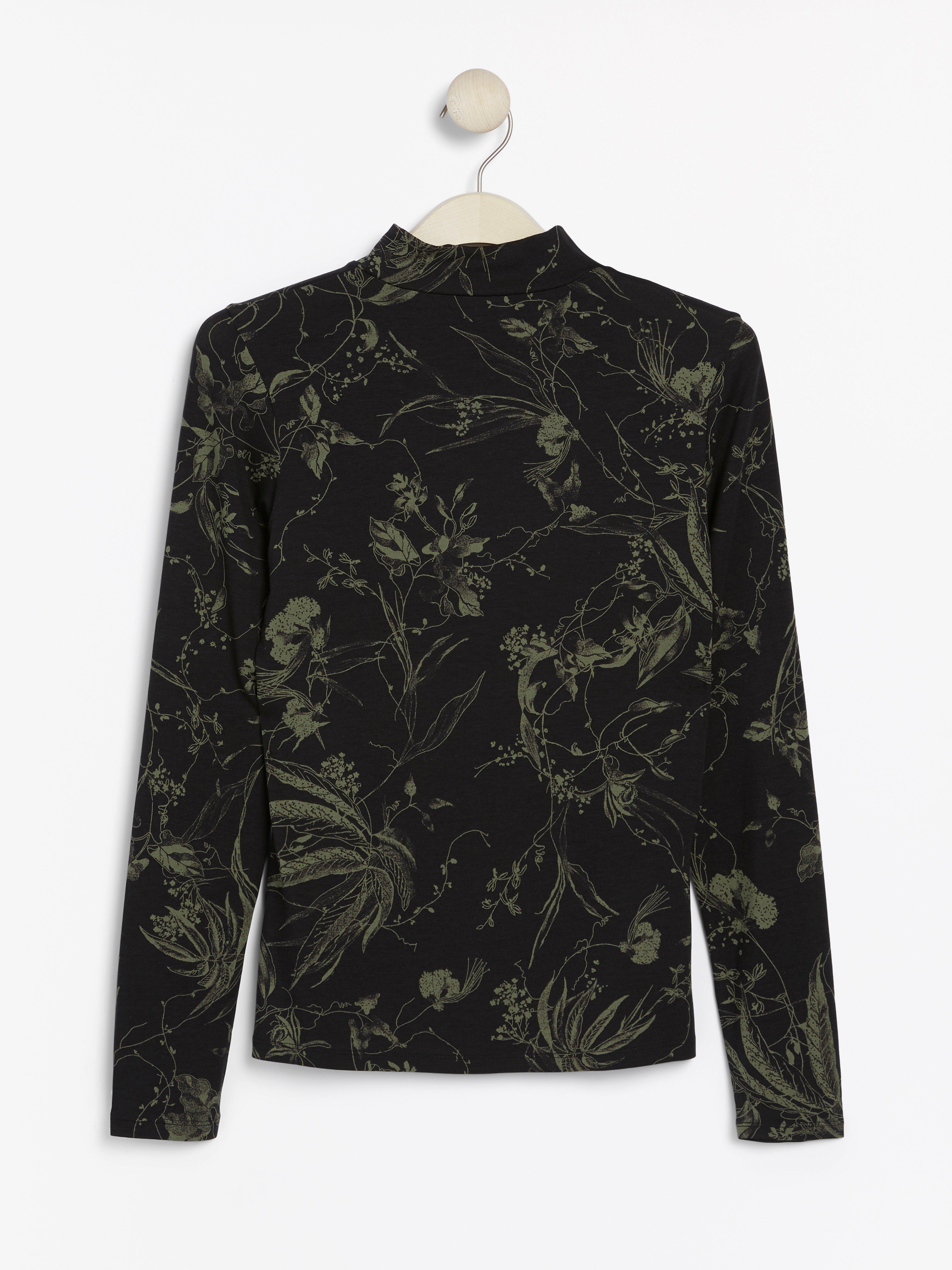 Roller Neck Top - Womens Wear - Black