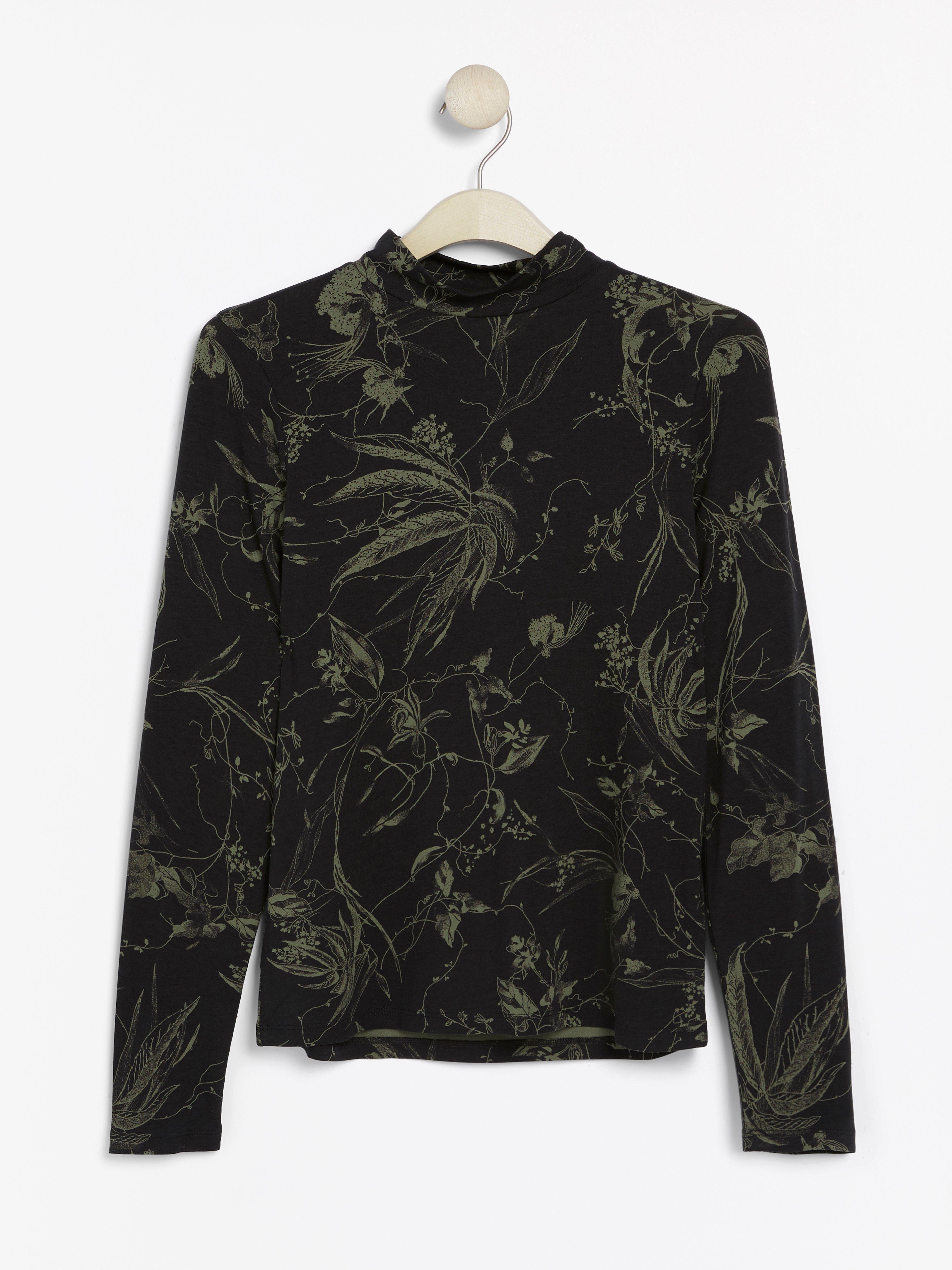 Roller Neck Top - Womens Wear - Black