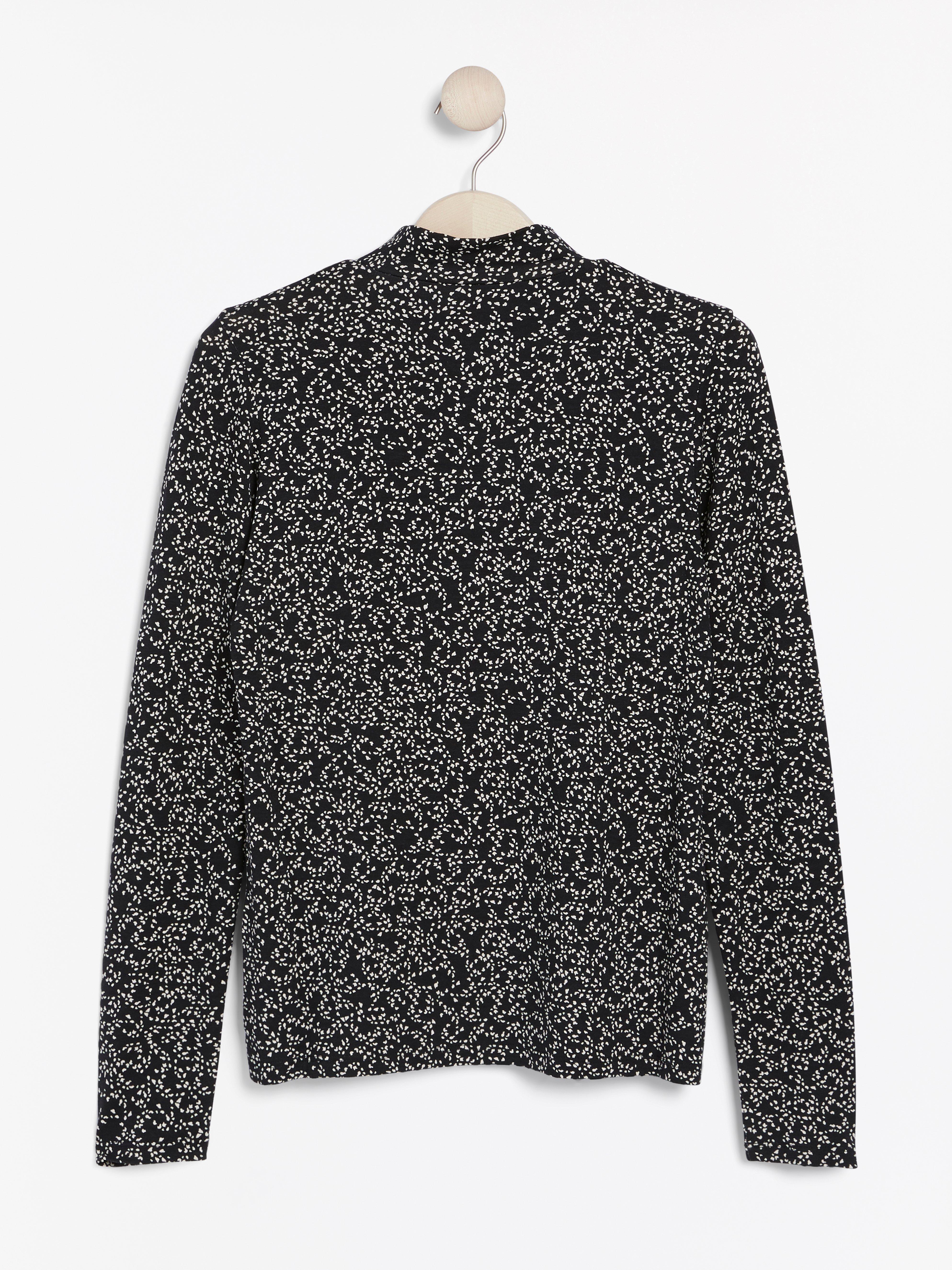 Roller Neck Top - Womens Wear - Black