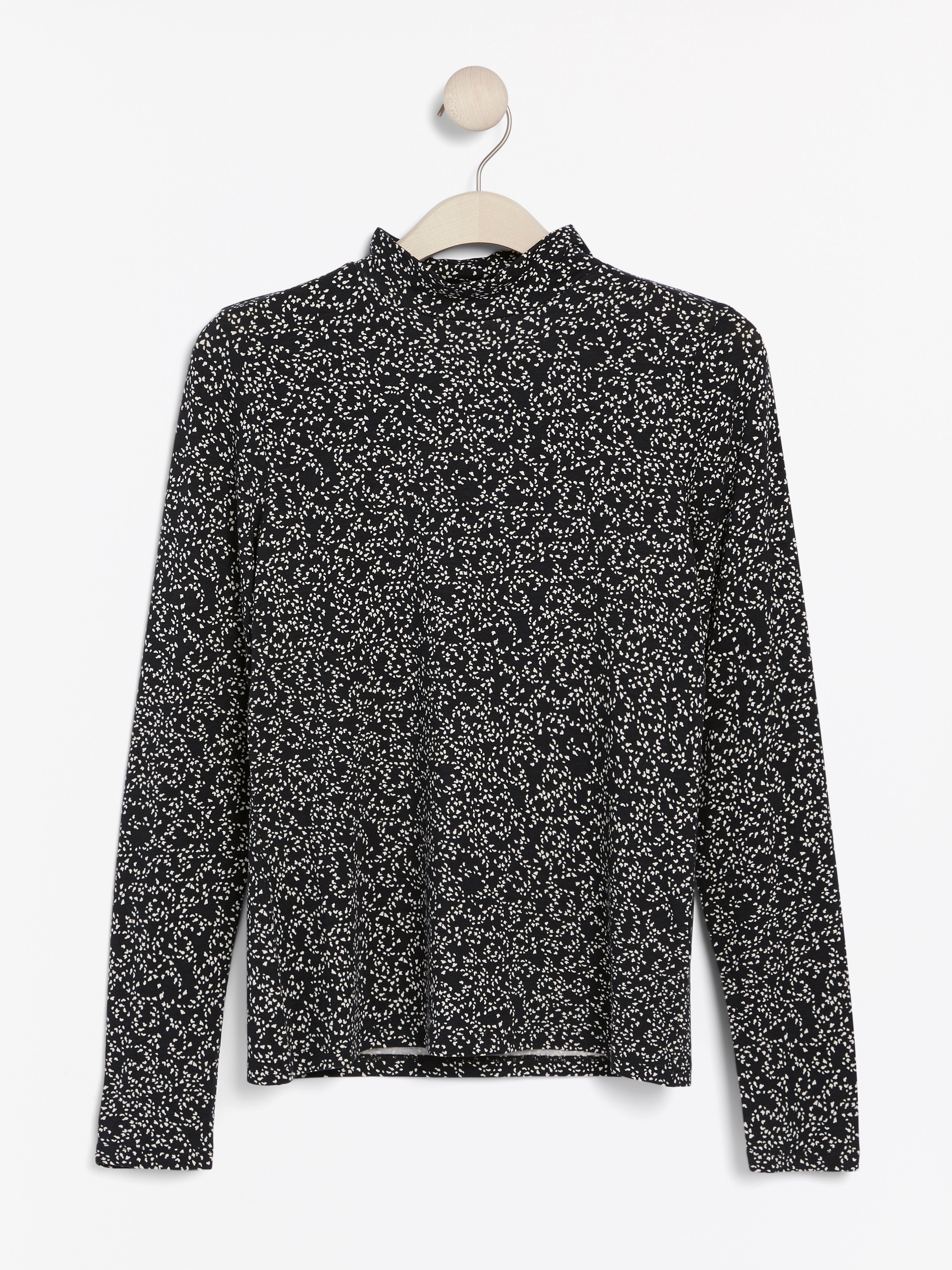 Roller Neck Top - Womens Wear - Black