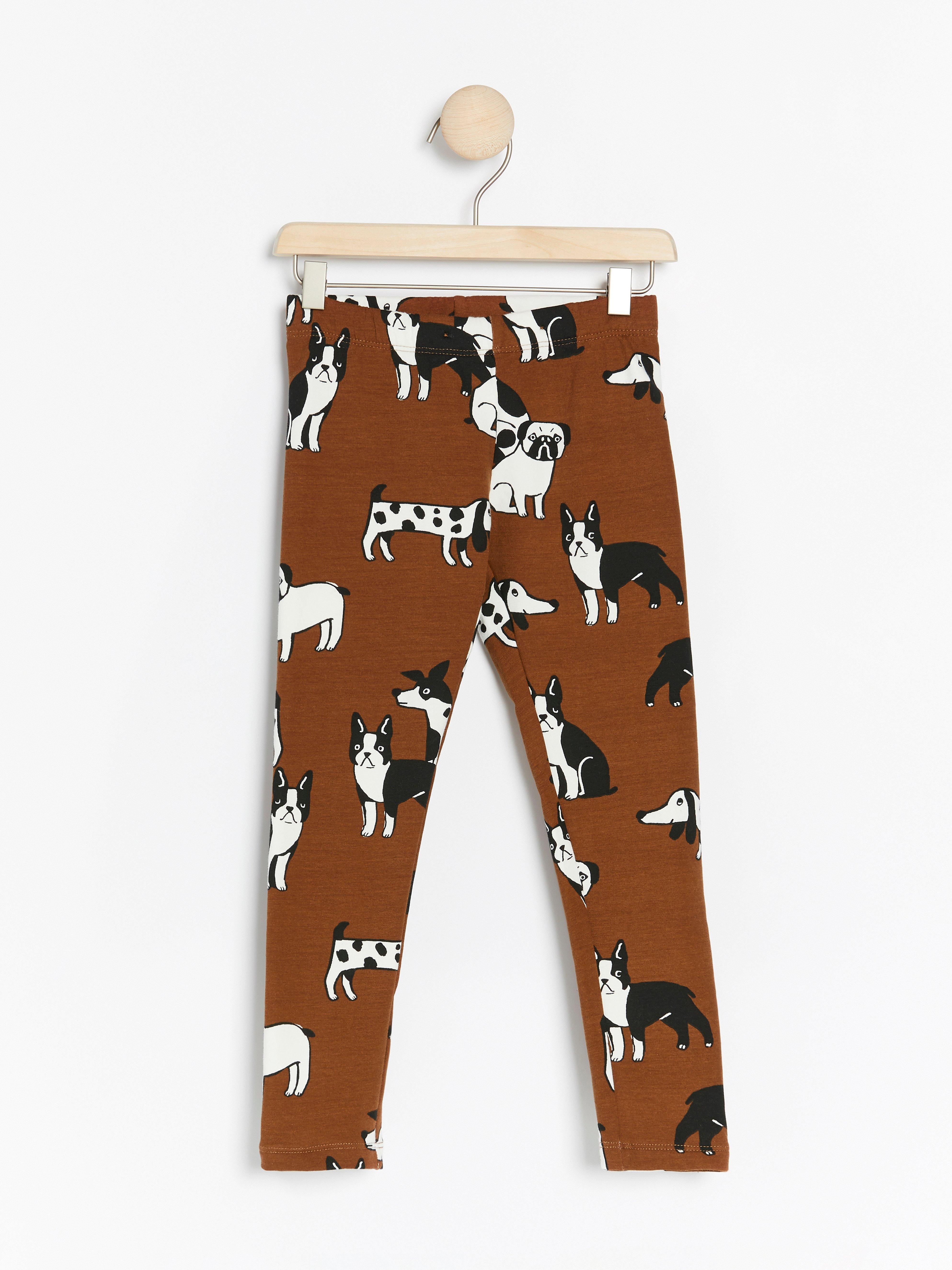 Leggingsit - Lapset - Ruskea