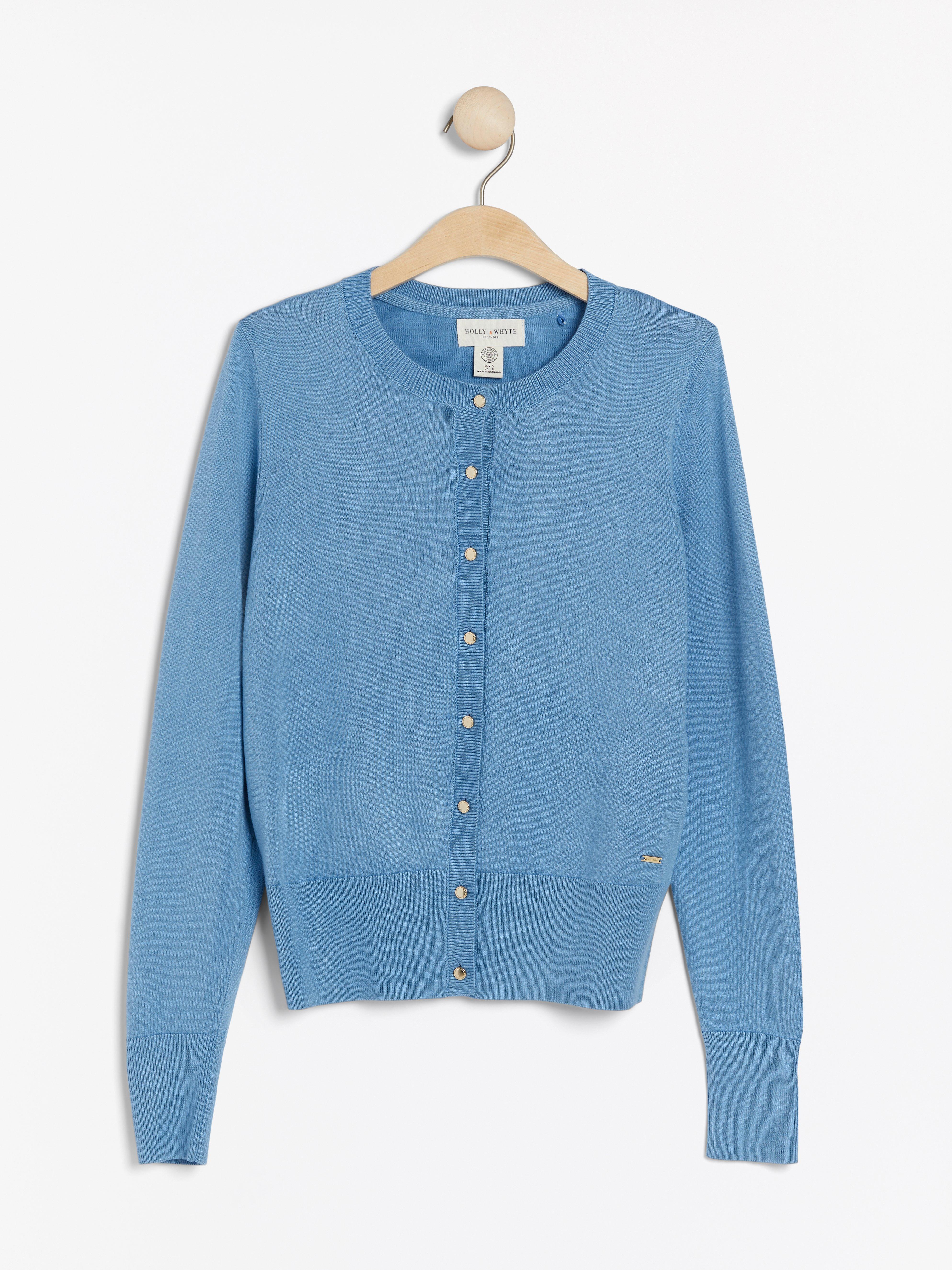 Cardigan - Womens Wear - Blue