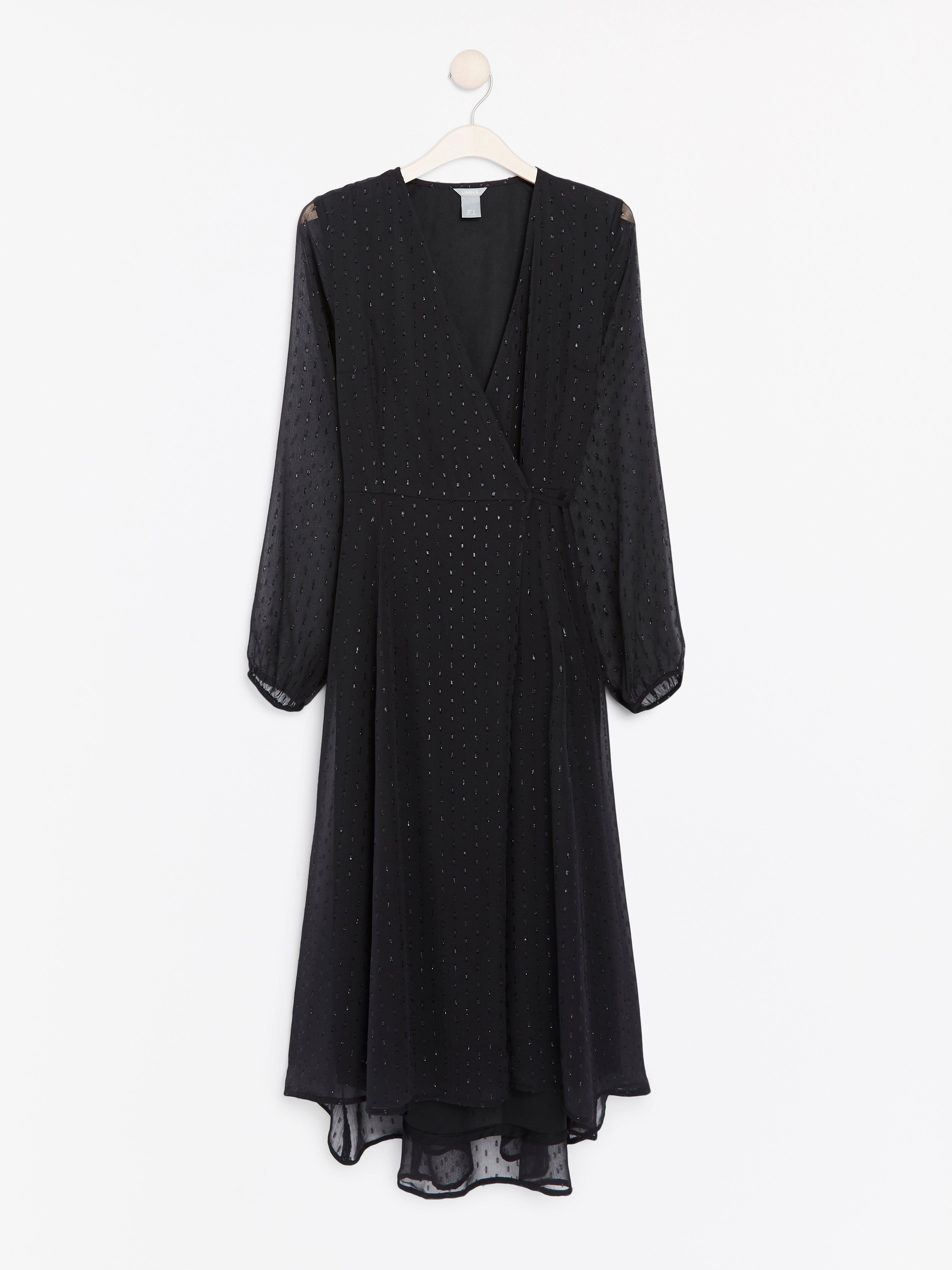Wrap Dress - Womens Wear - Black