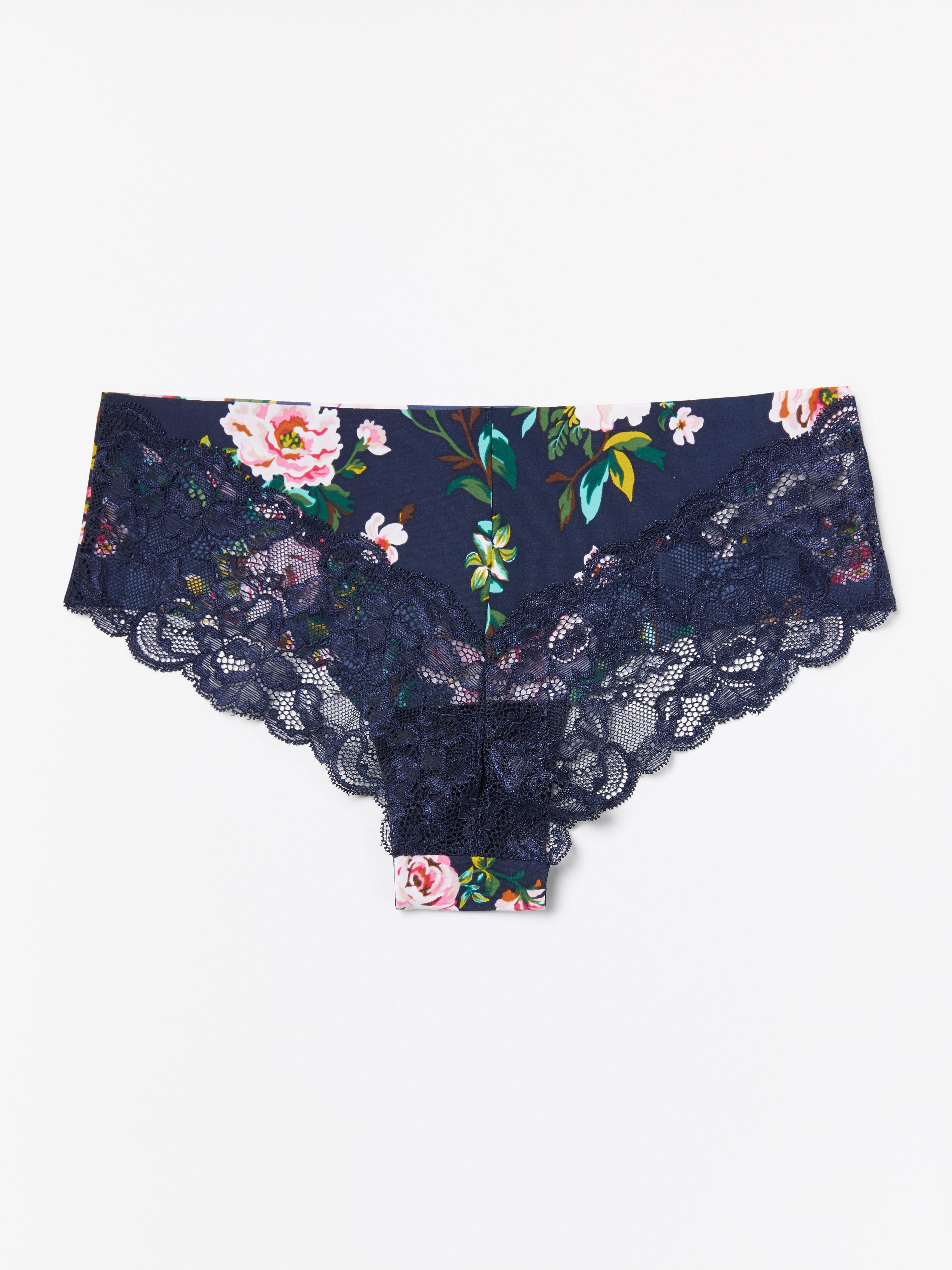 Brazilian Low - Lingerie - Blue