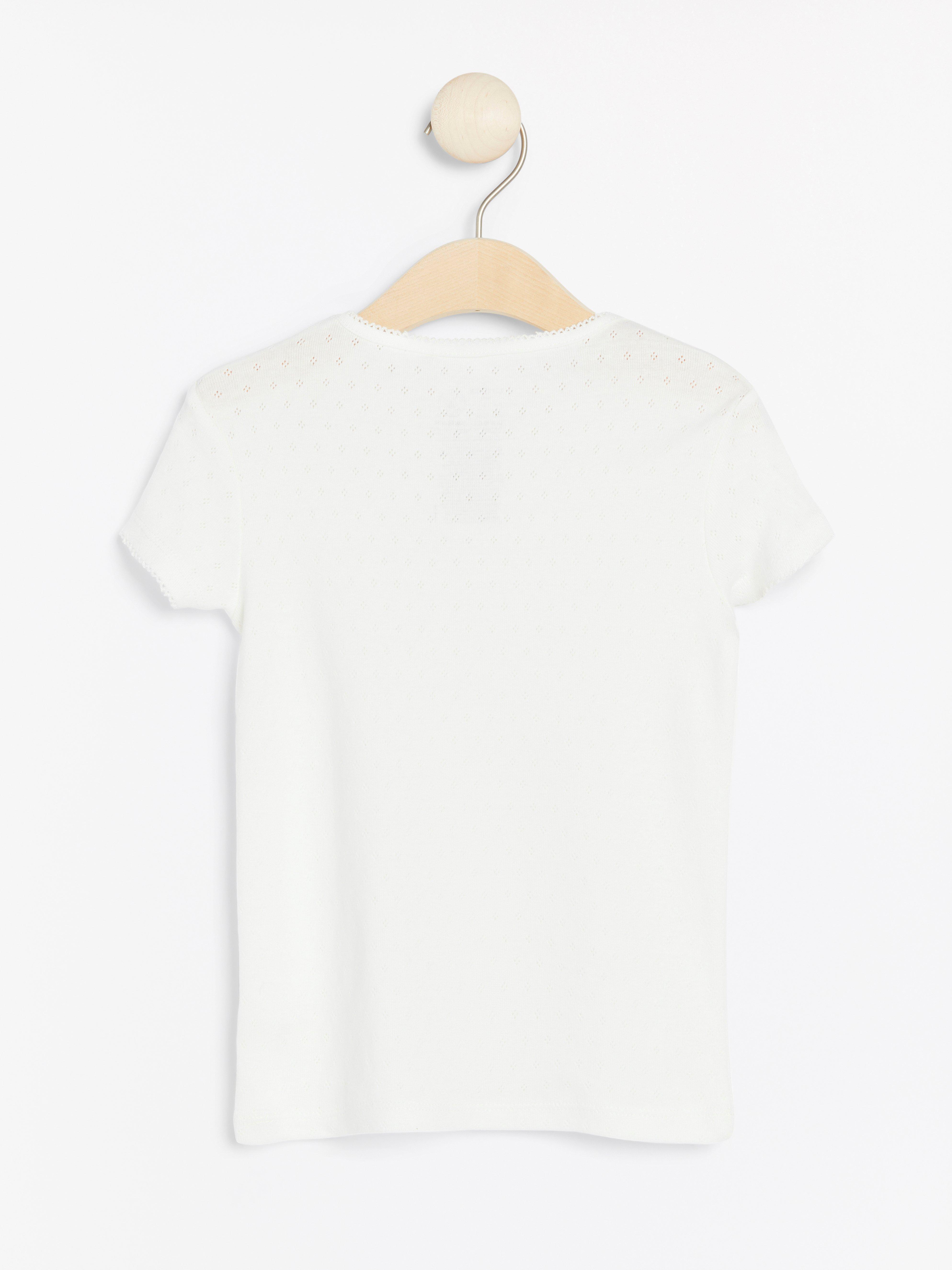 Top - Kids Wear - White