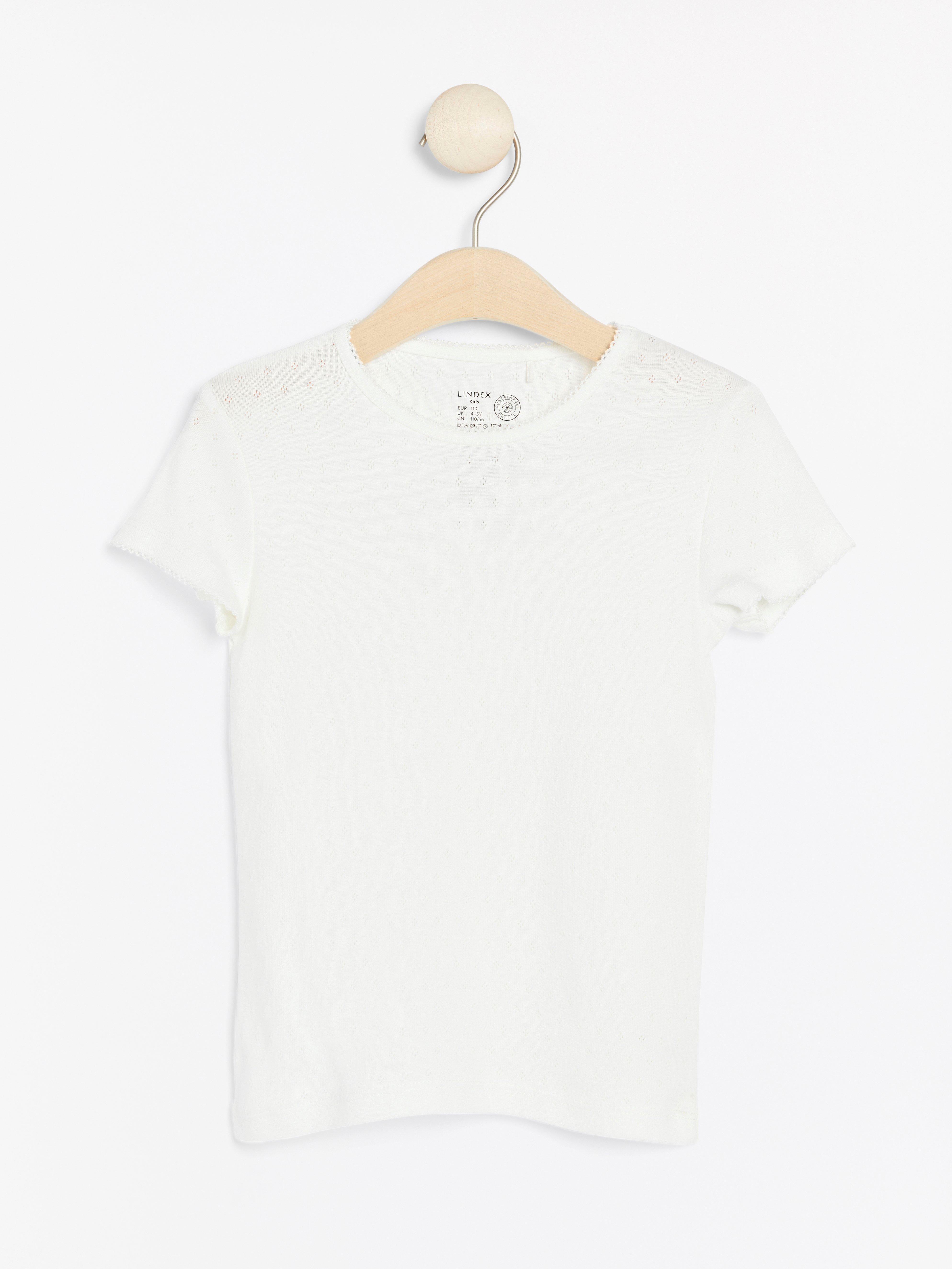 Top - Kids Wear - White