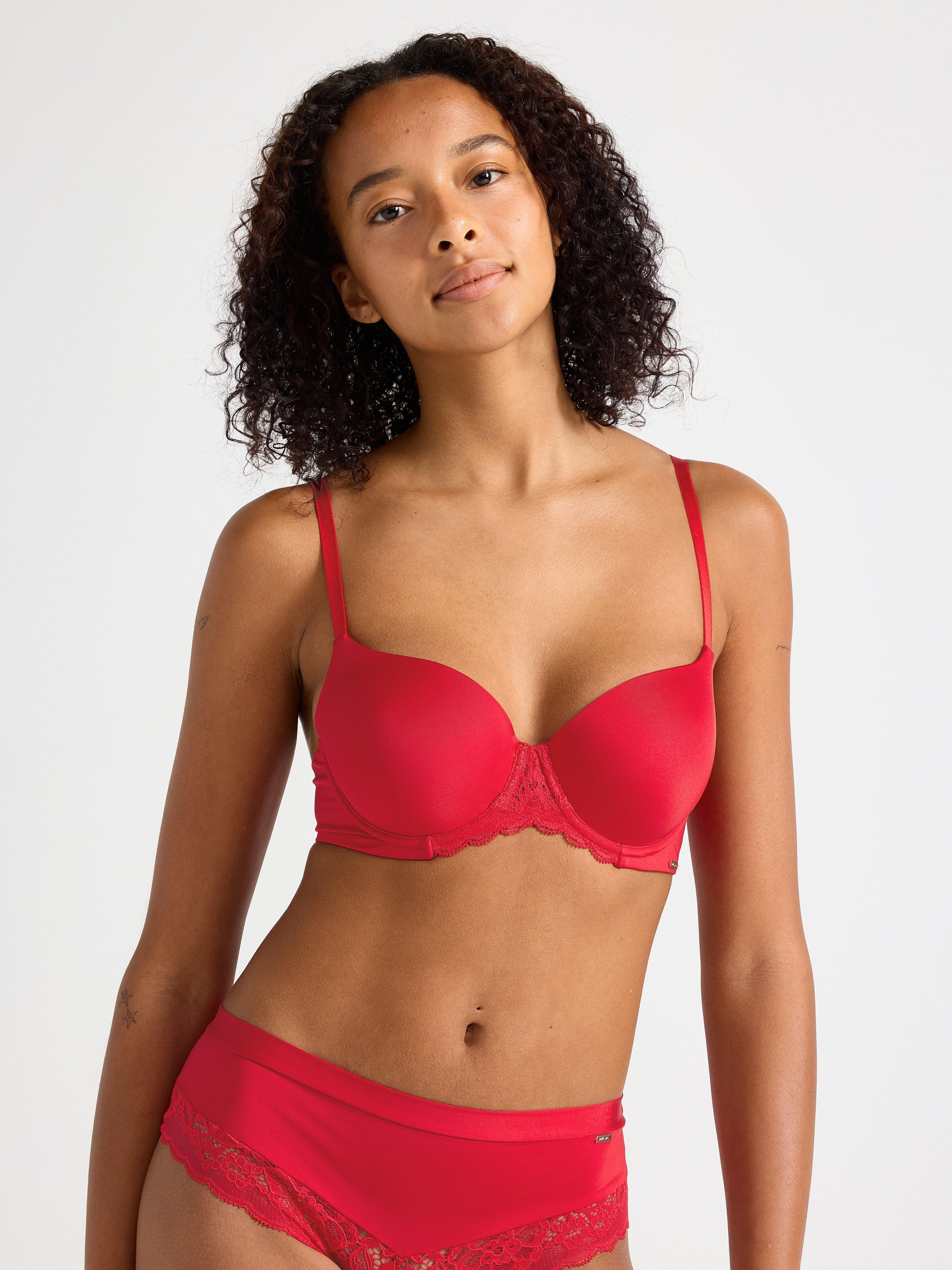 T-shirt Bra - Lingerie - Red