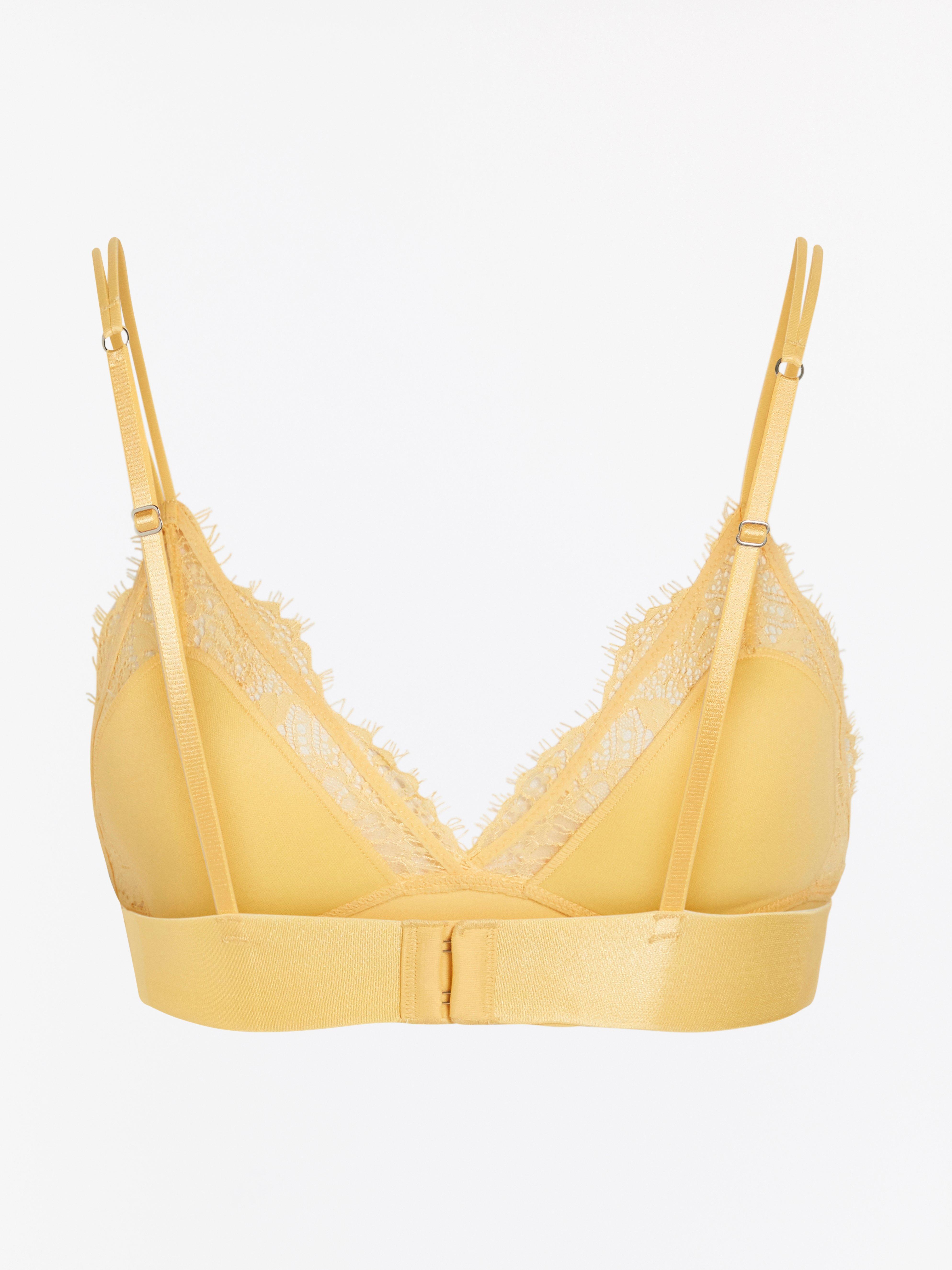 bralette yellow