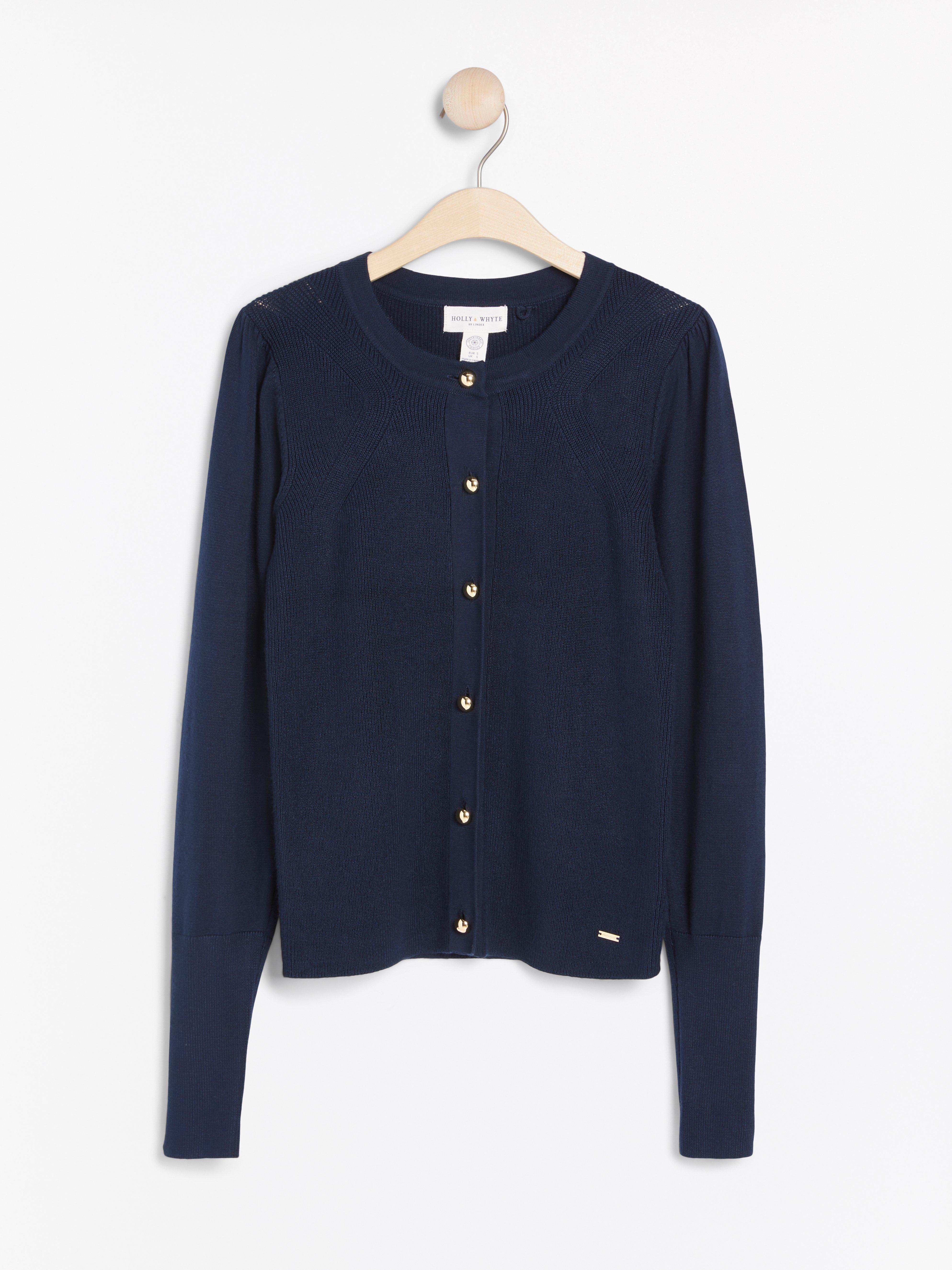 Cardigan - Womens Wear - Blue