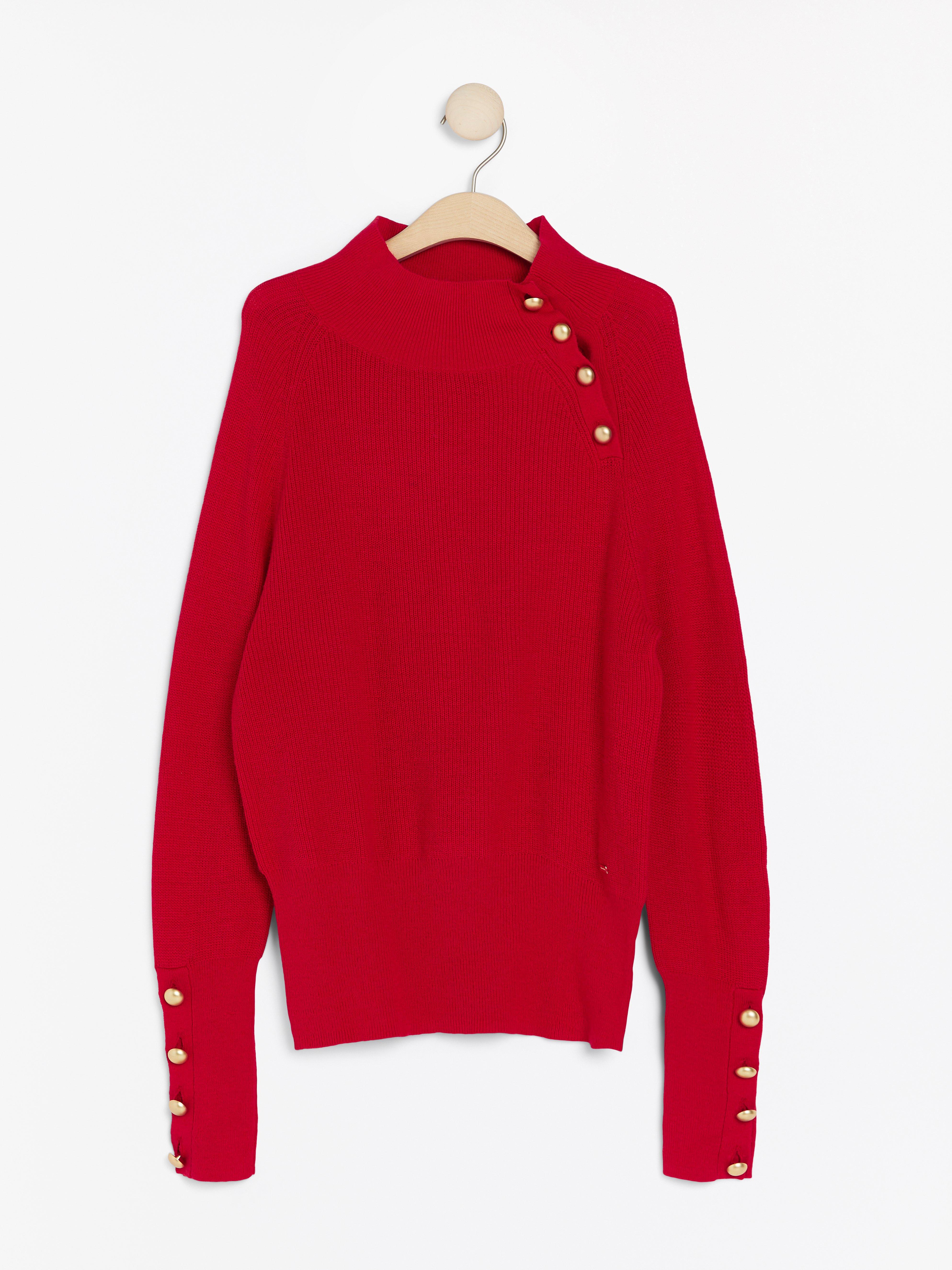 Sweater - Womens Wear - Red