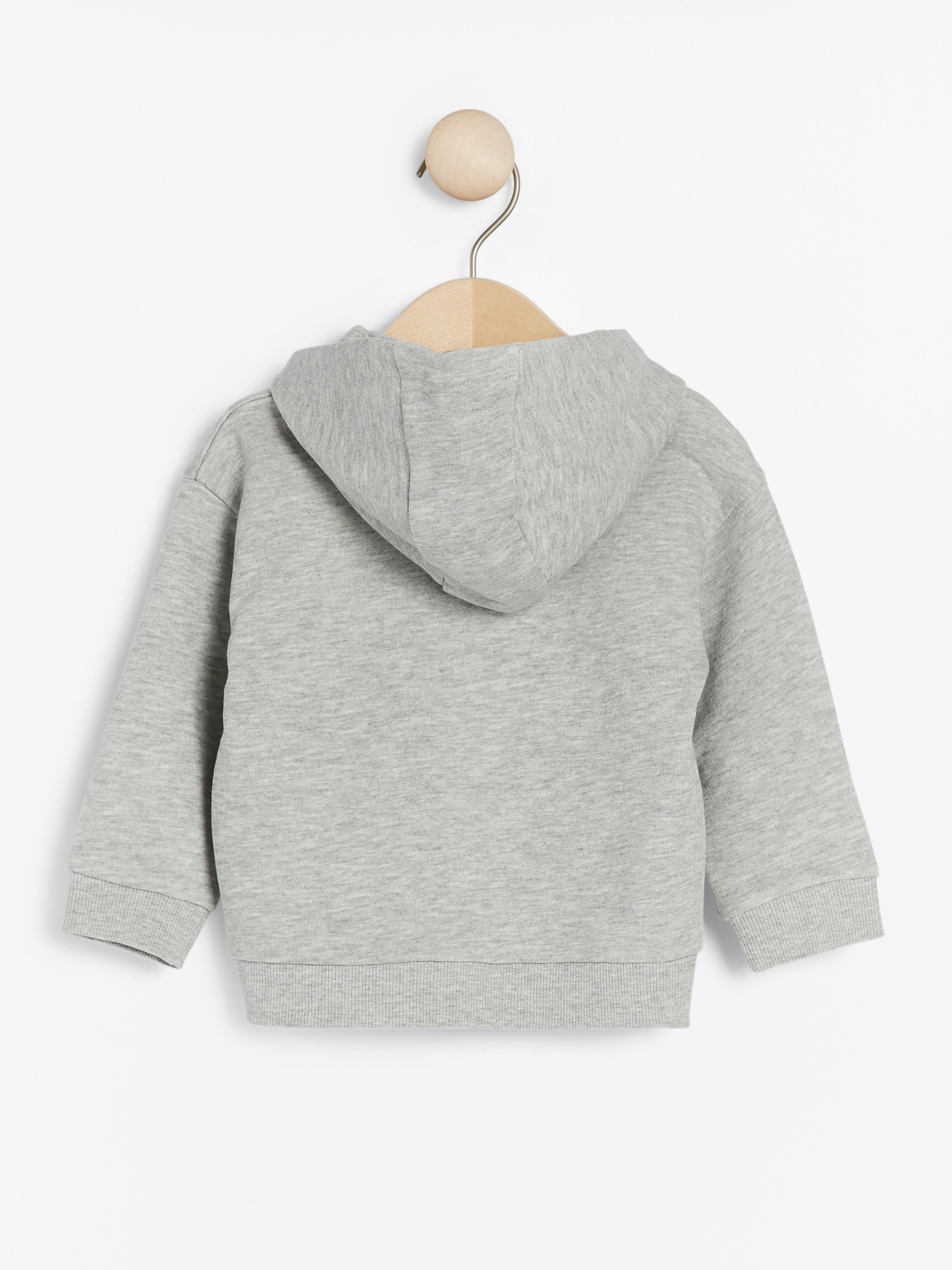 Hooded Jacket - Kids Wear - Grey