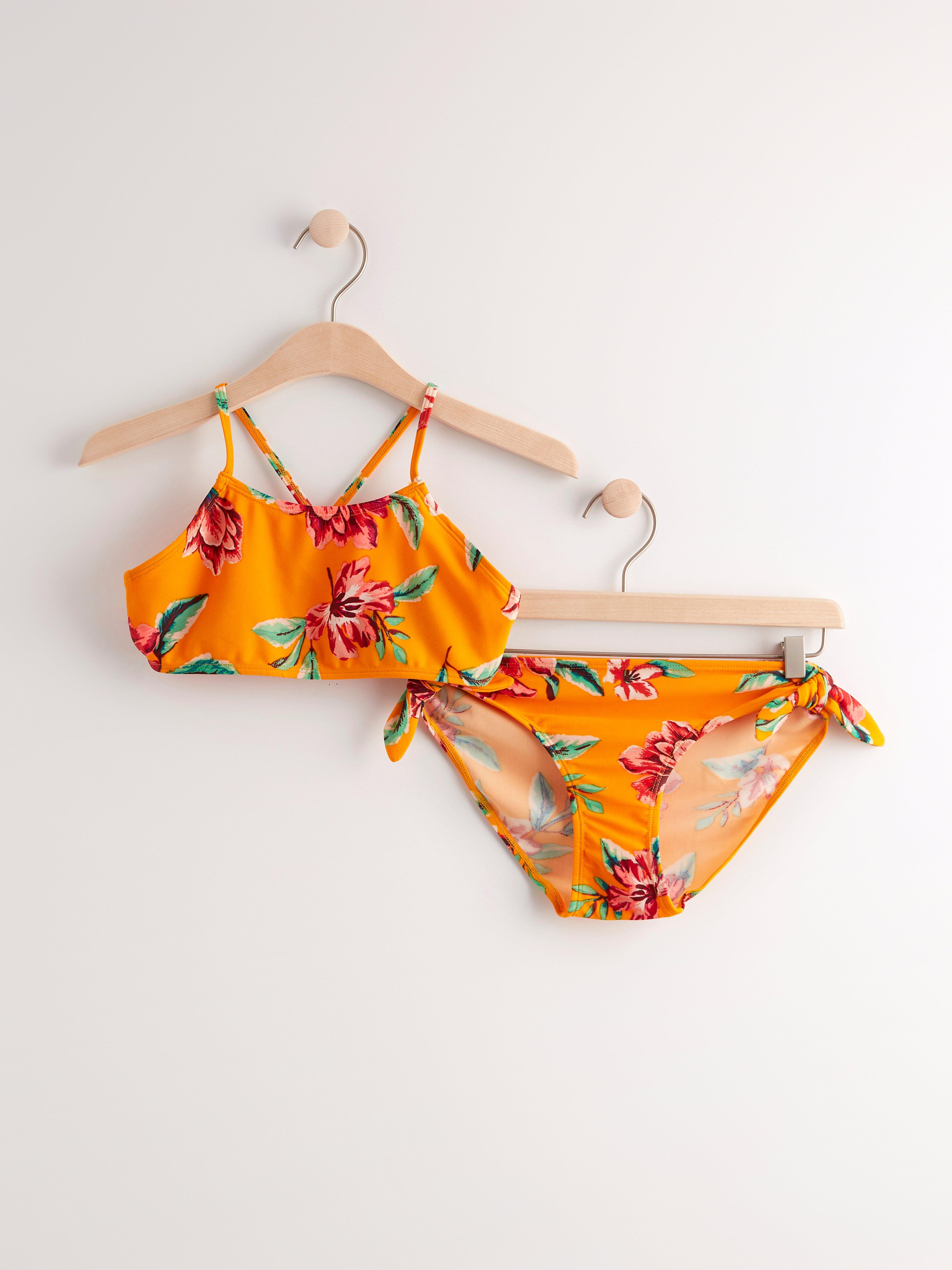 flower print bikini