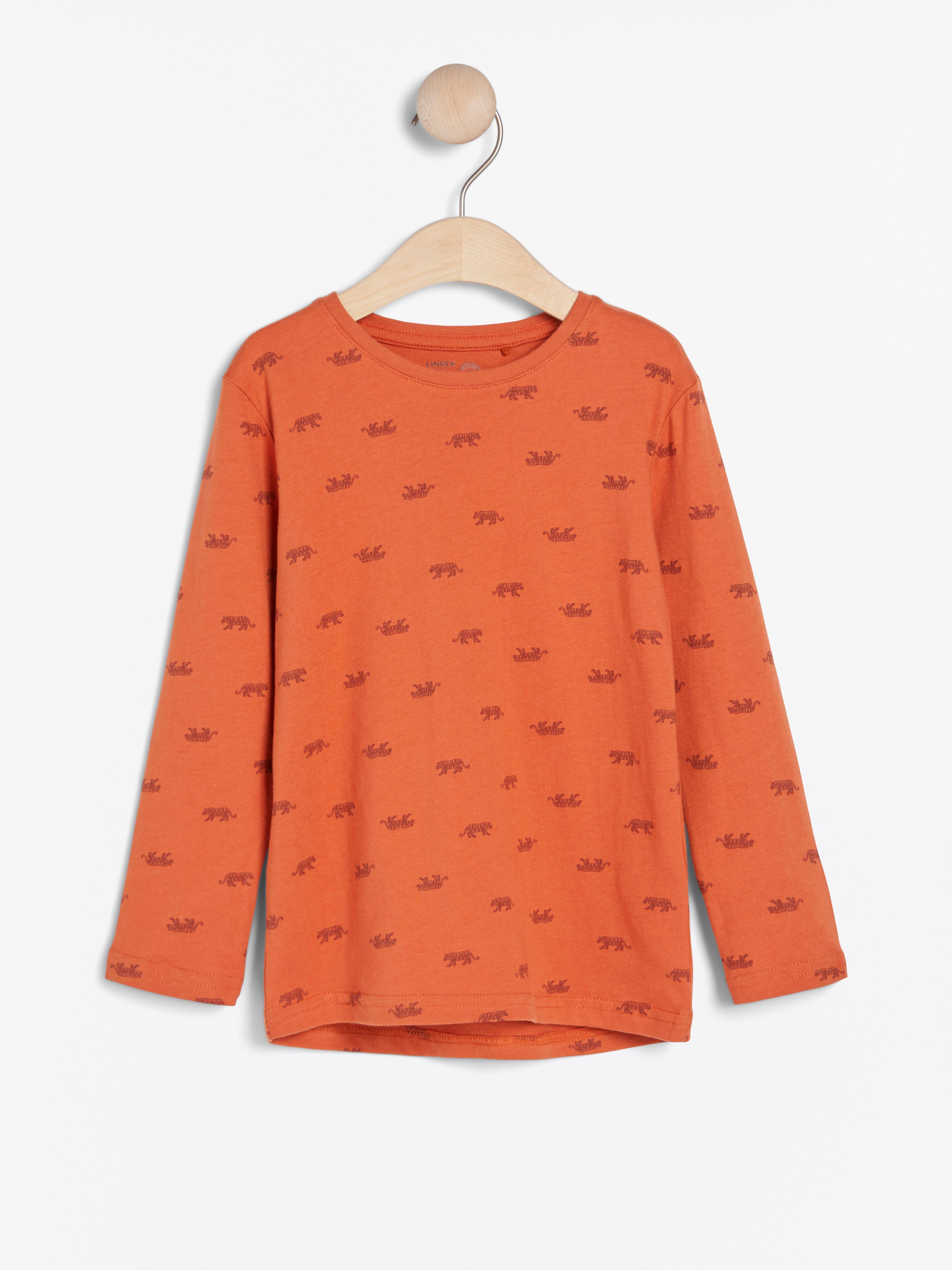 Top - Kids Wear - Orange